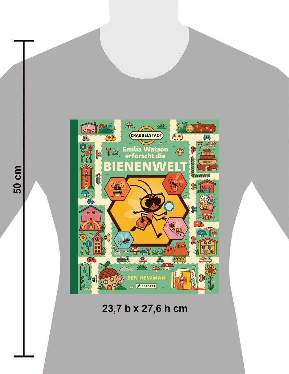 Beispielinhalt (Bild) Emilia Watson erforscht die Bienenwelt