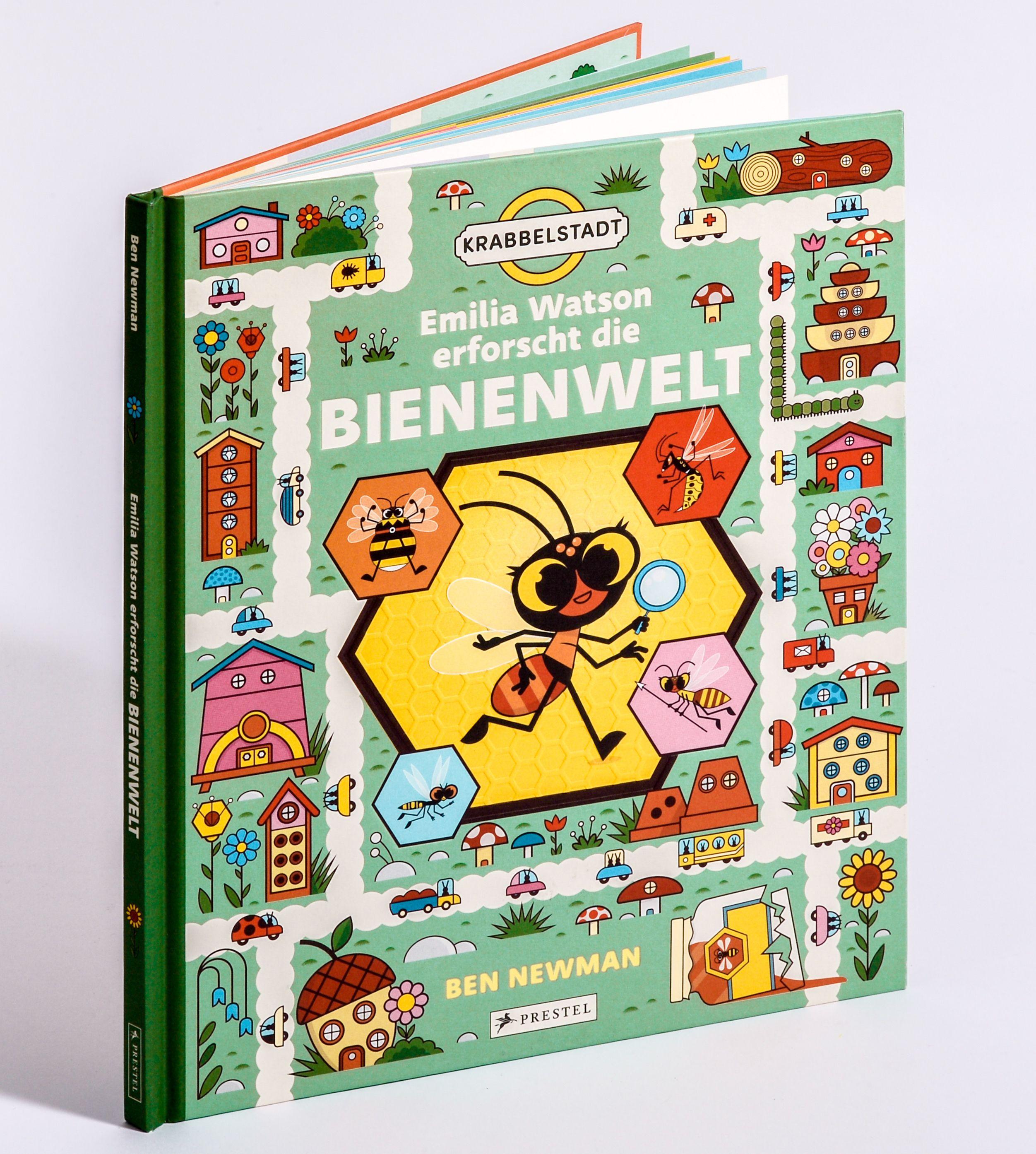 Vorderes Coverbild Emilia Watson erforscht die Bienenwelt