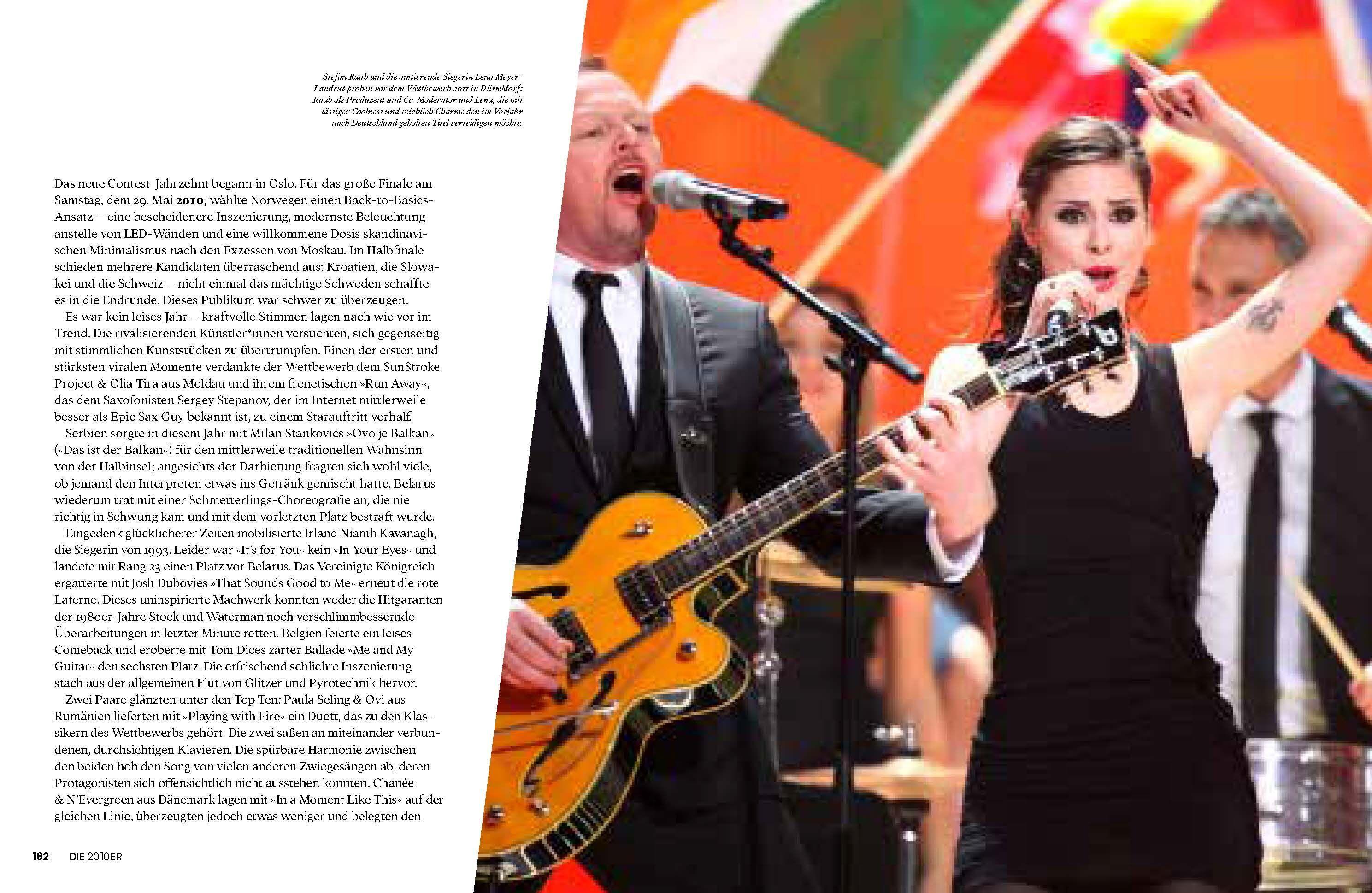 Beispielinhalt (Bild) Eurovision Song Contest