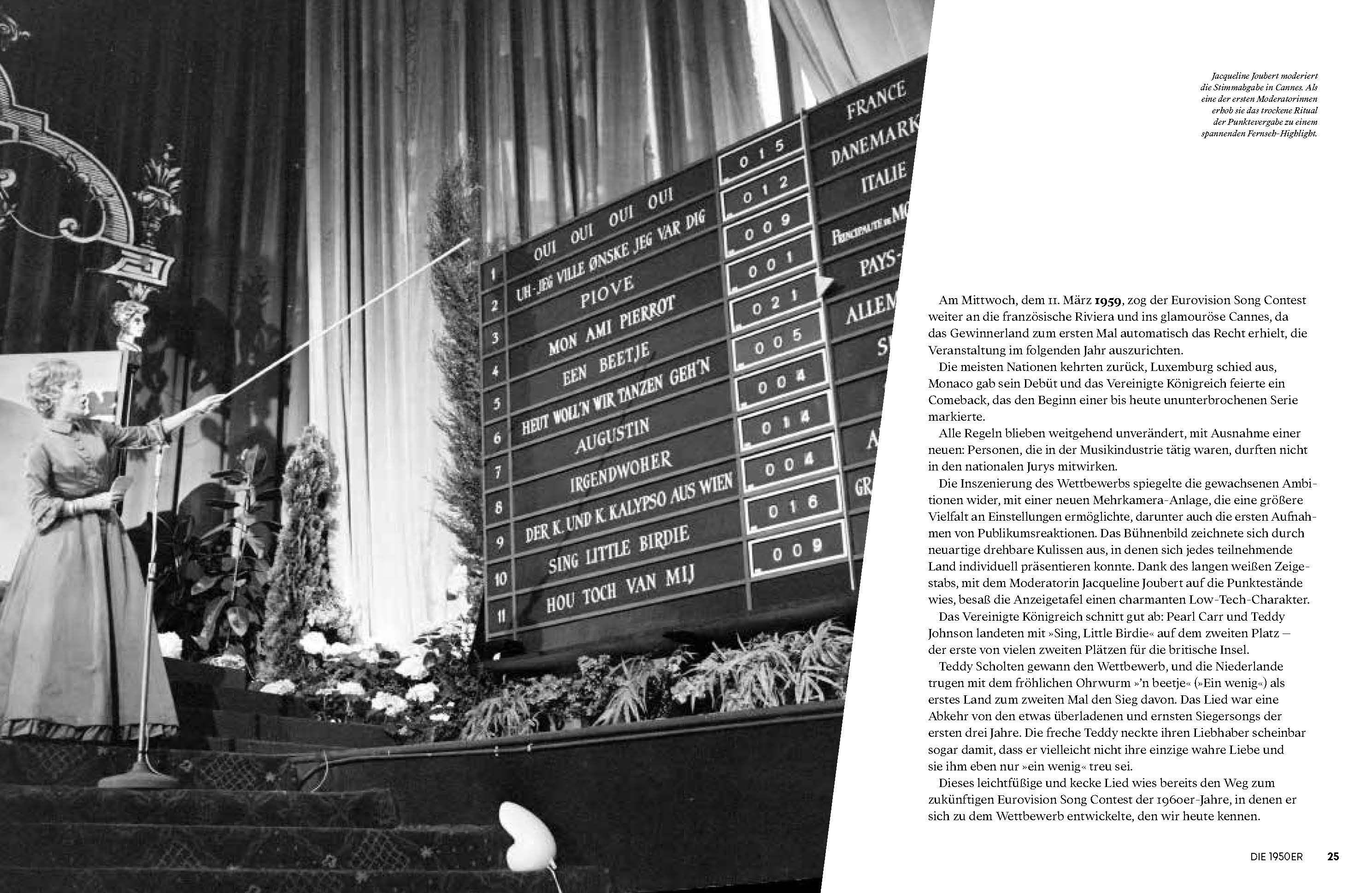 Beispielinhalt (Bild) Eurovision Song Contest