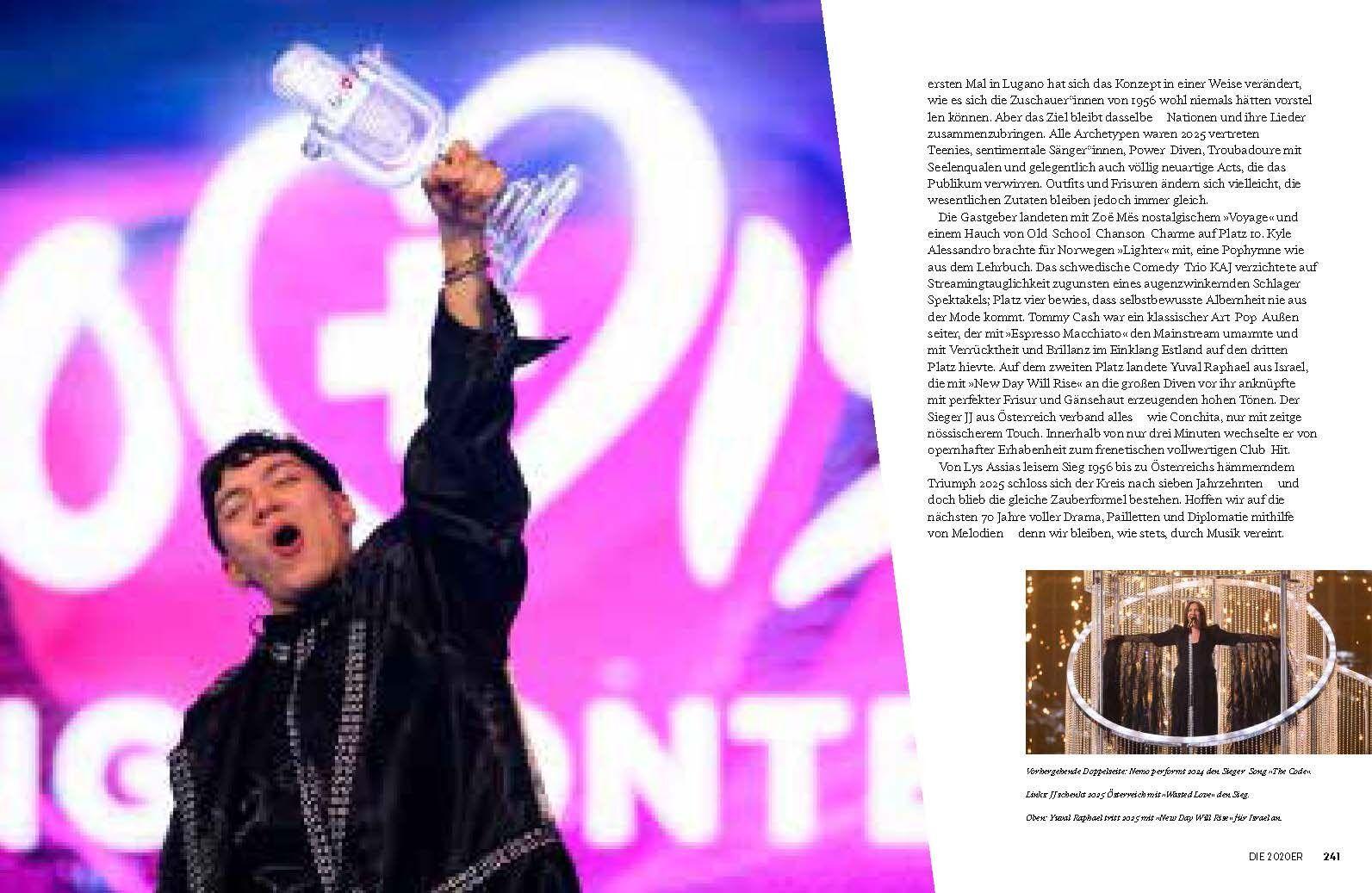 Beispielinhalt (Bild) Eurovision Song Contest