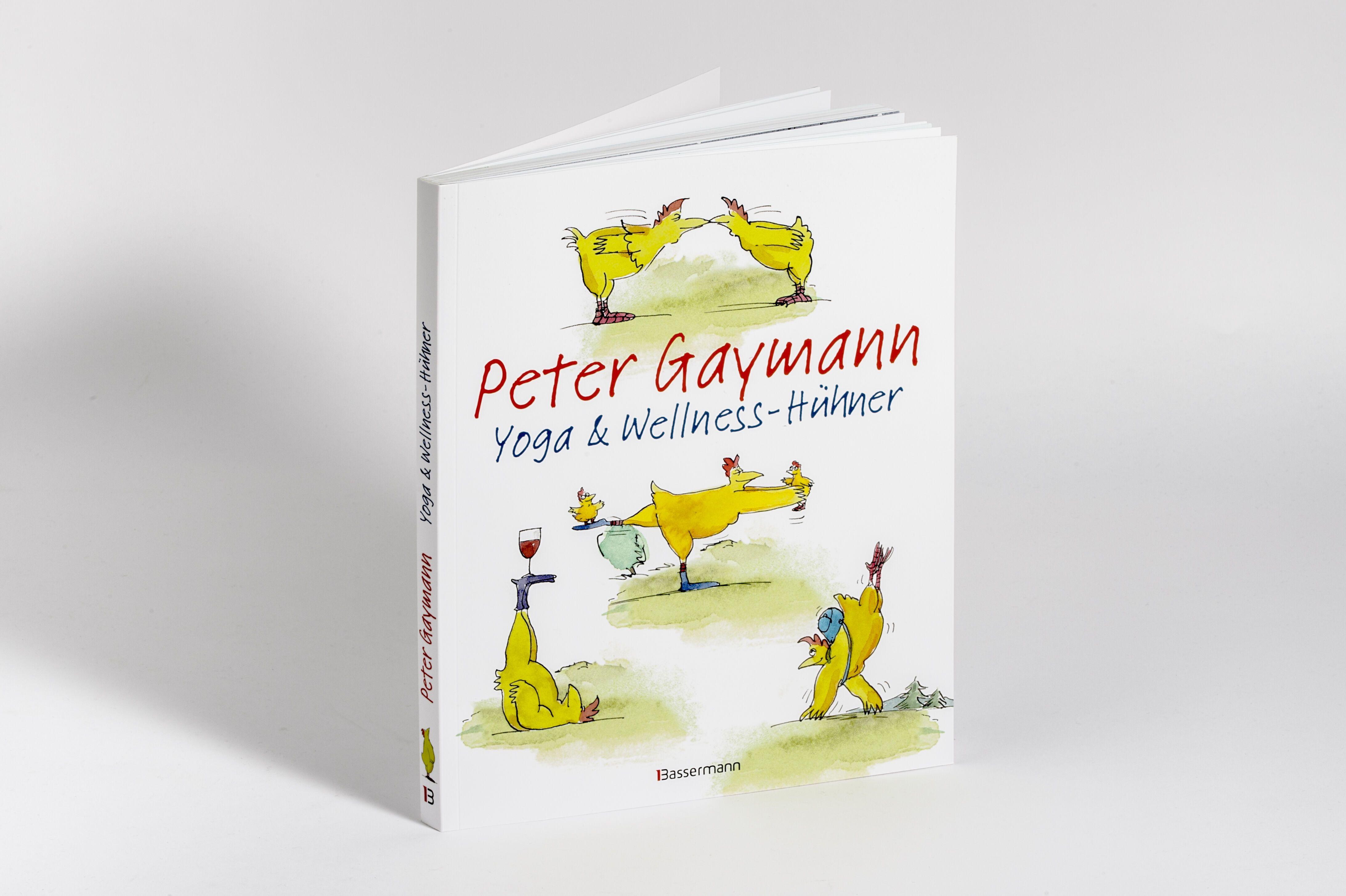 Beispielinhalt (Bild) Yoga- und Wellness-Hühner