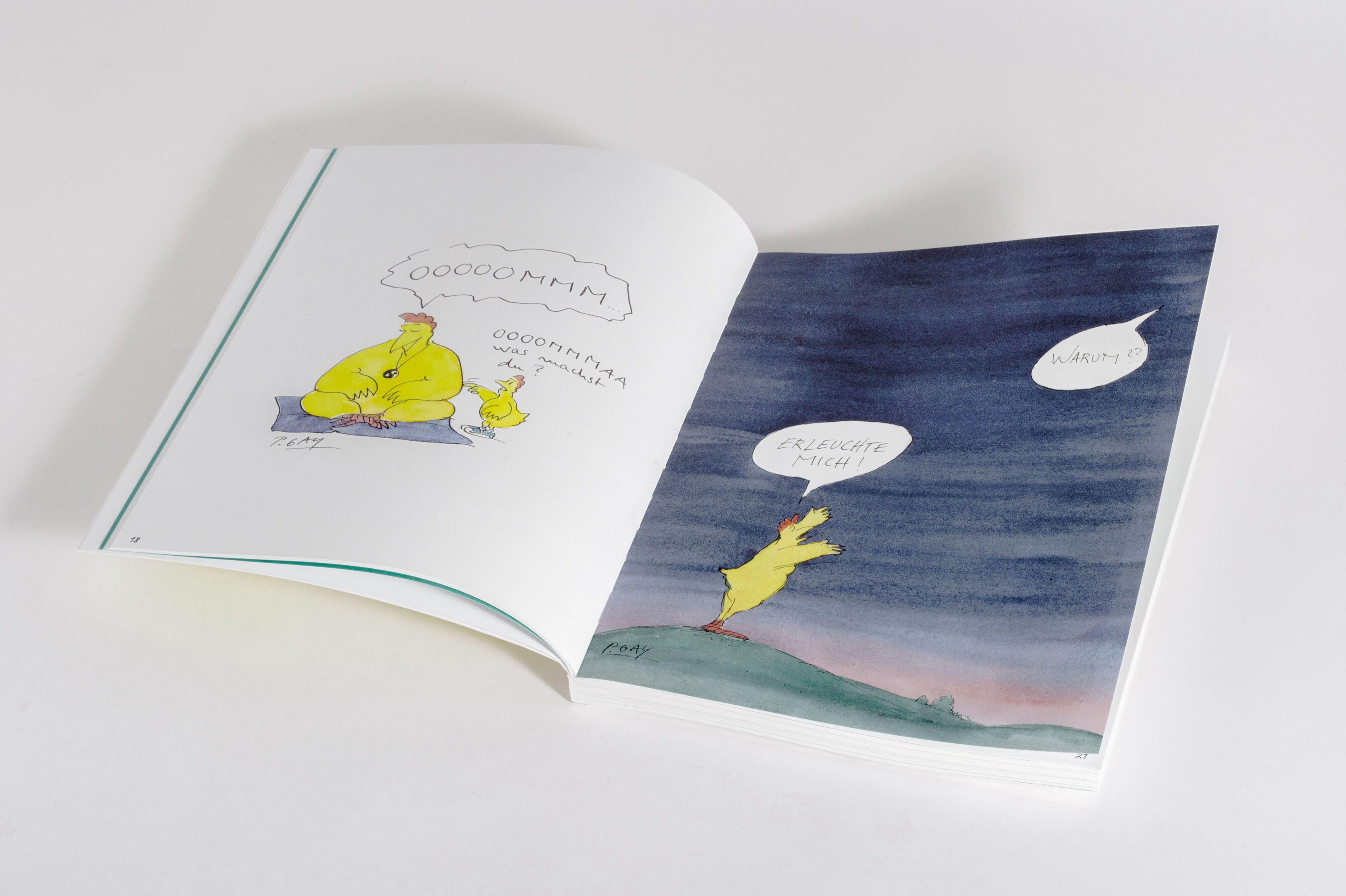 Beispielinhalt (Bild) Yoga- und Wellness-Hühner