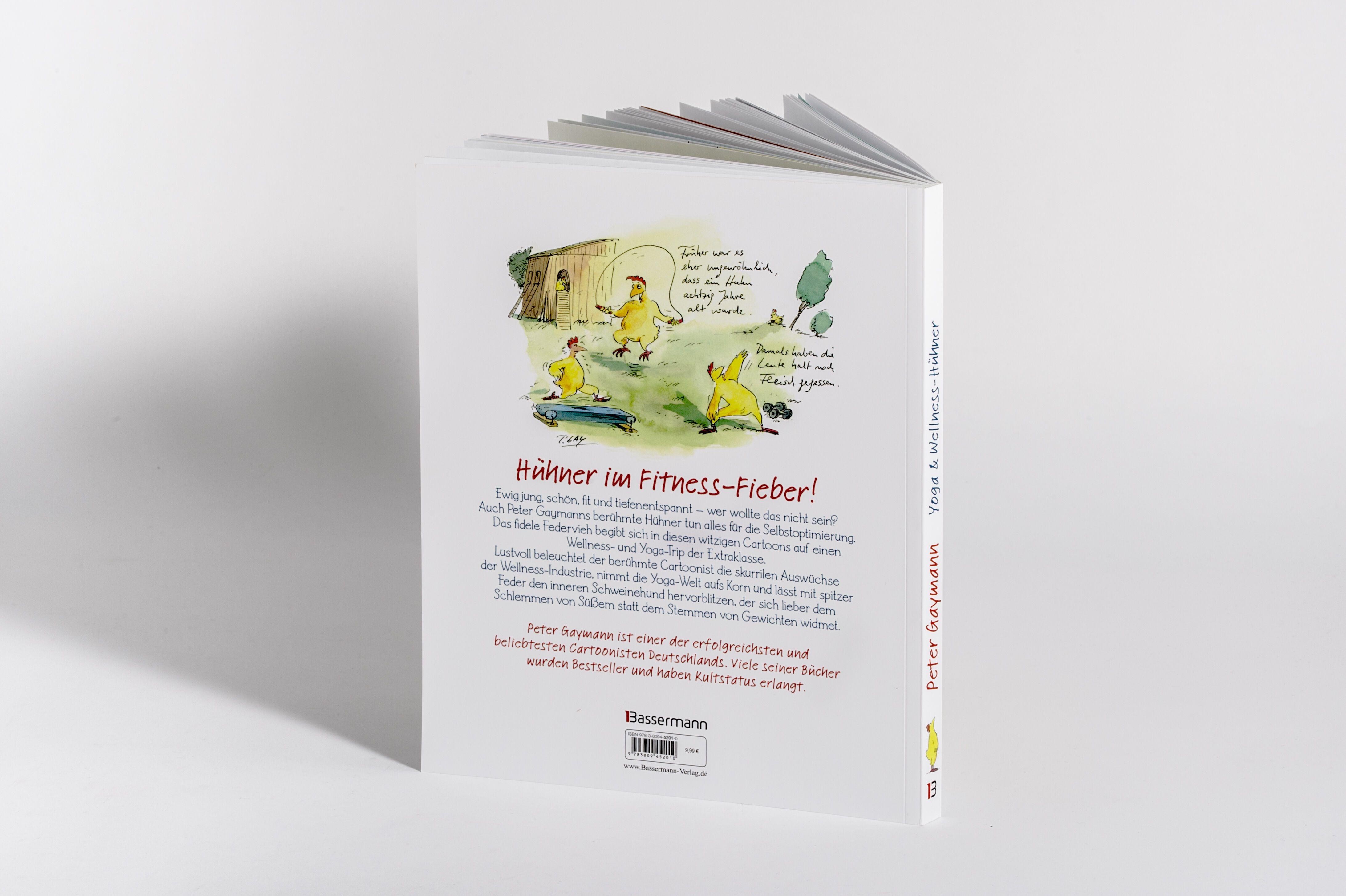 Beispielinhalt (Bild) Yoga- und Wellness-Hühner