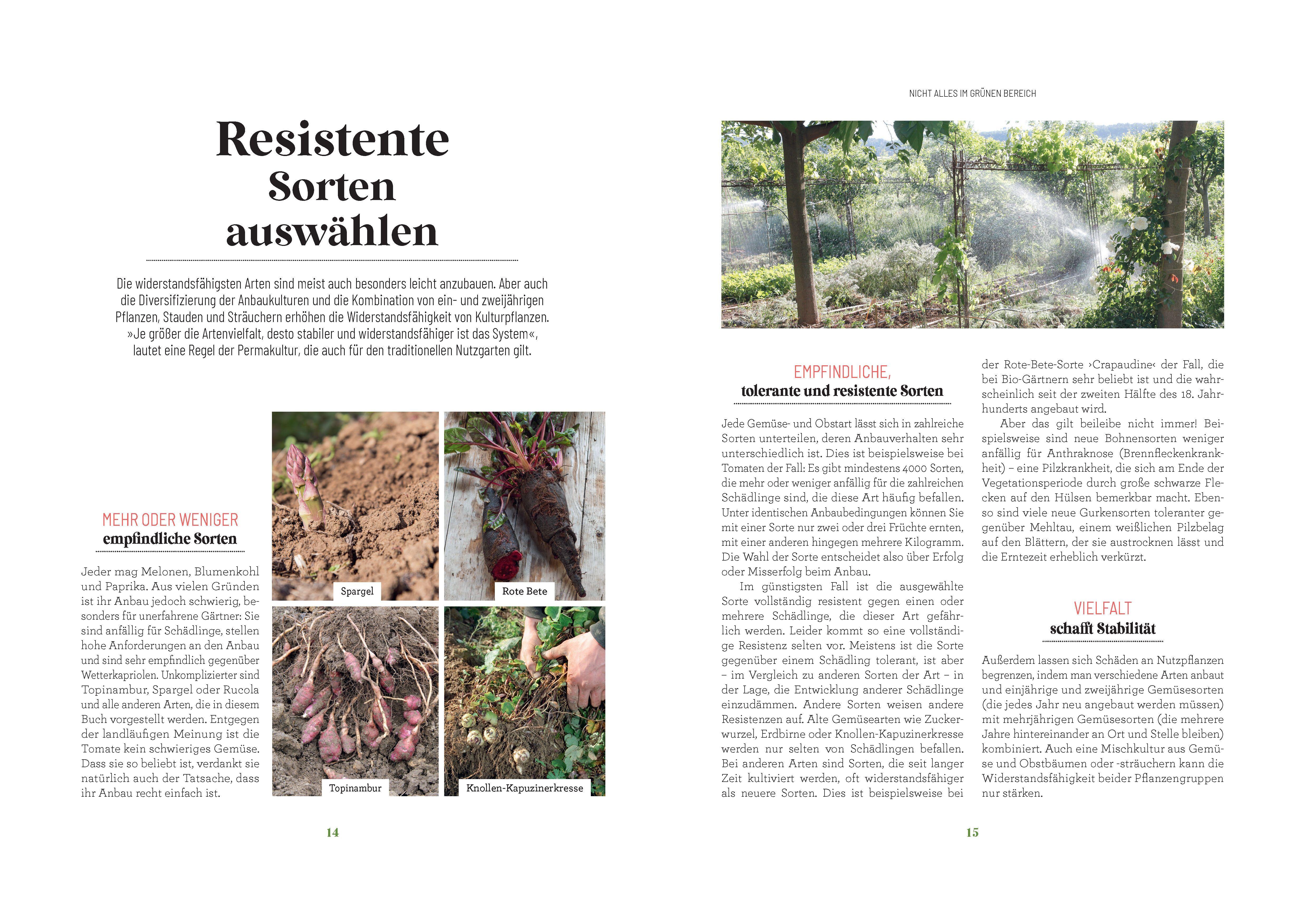 Beispielinhalt (Bild) Der Survival-Garten - Gemüse- und Obstsorten, die allen Widrigkeiten trotzen