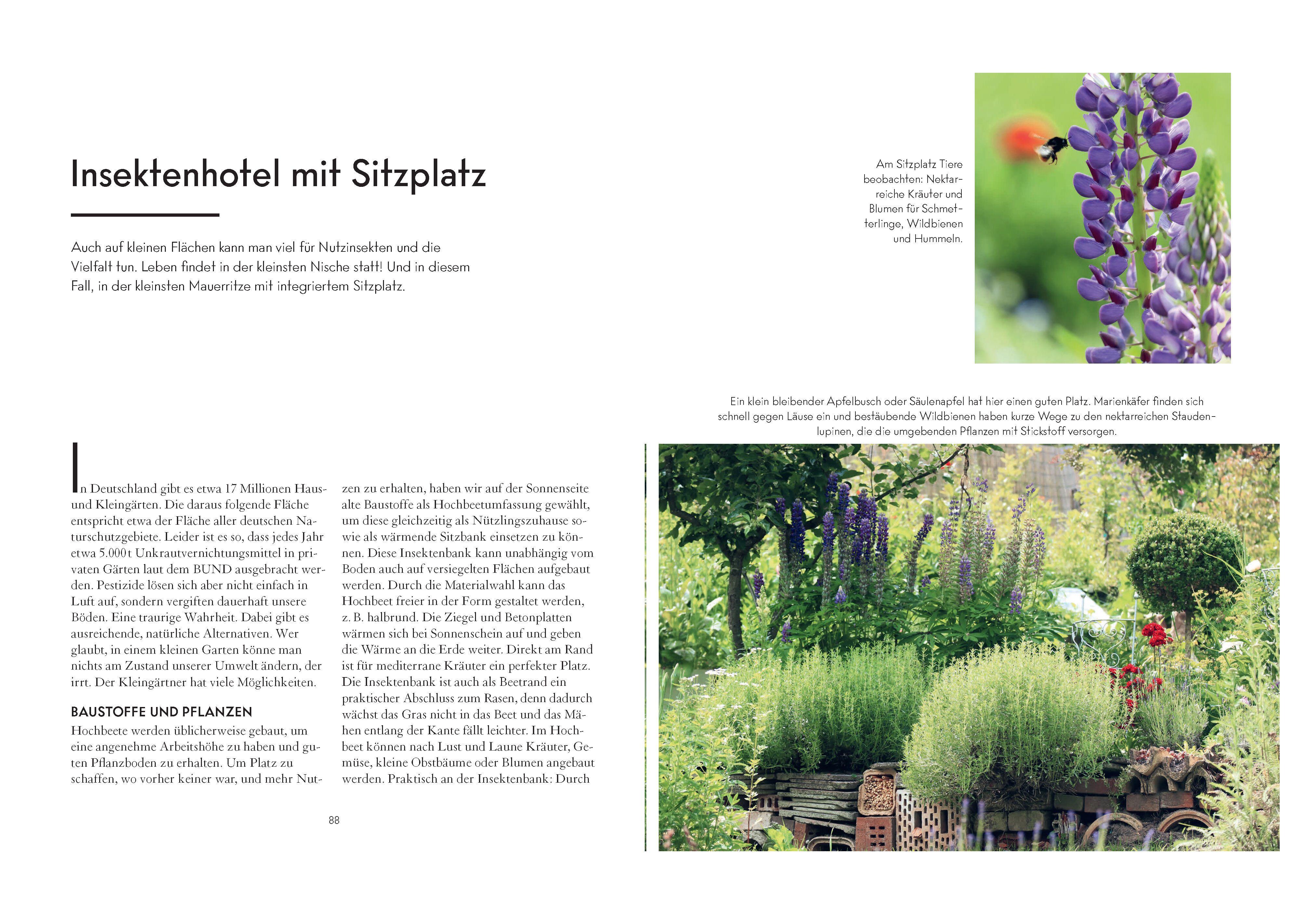 Beispielinhalt (Bild) Viel Garten auf wenig Platz! Profi-Tipps für Problemzonen und kleine Flächen im Garten