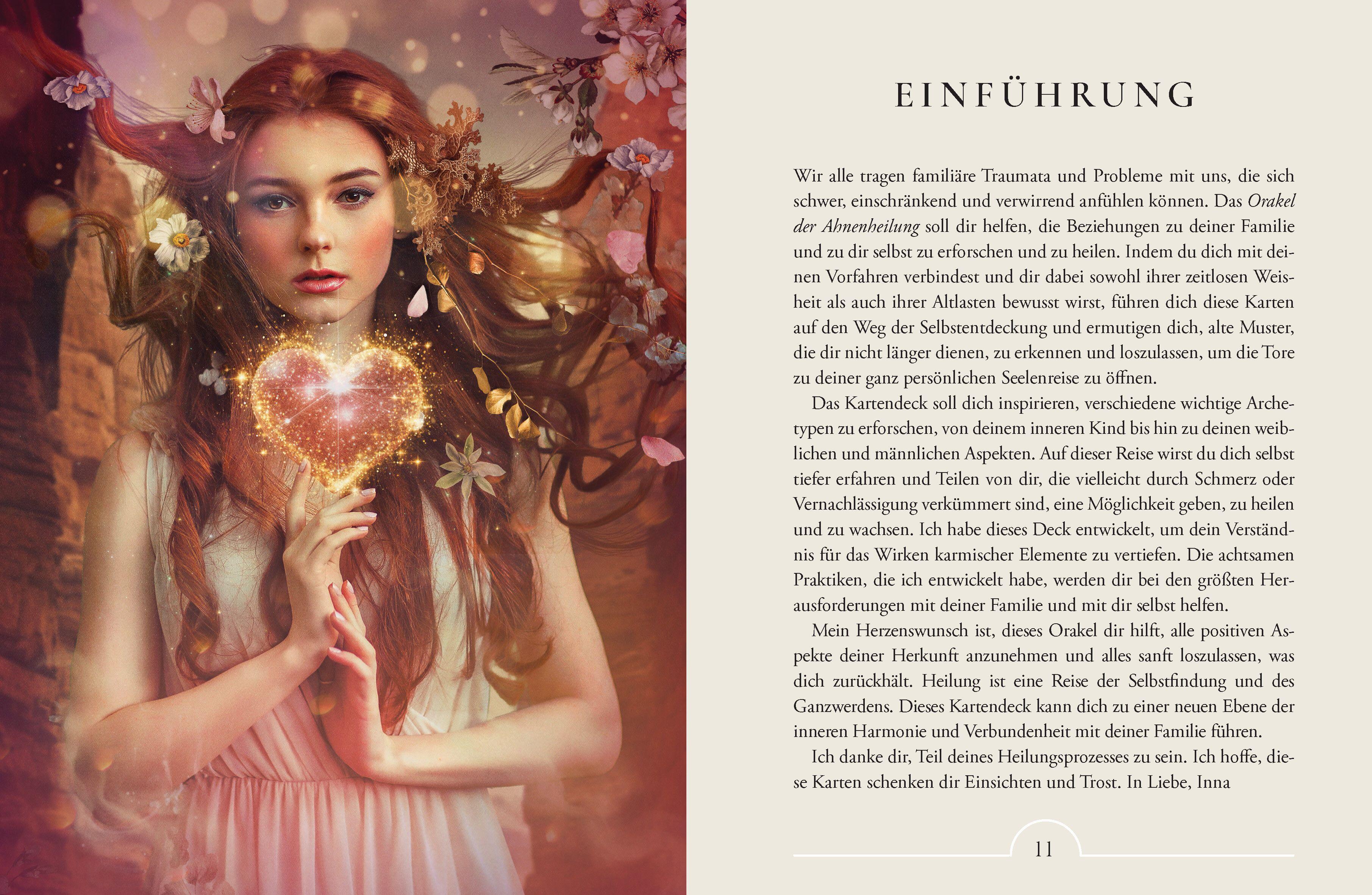 Beispielinhalt (Bild) Orakel der Ahnenheilung