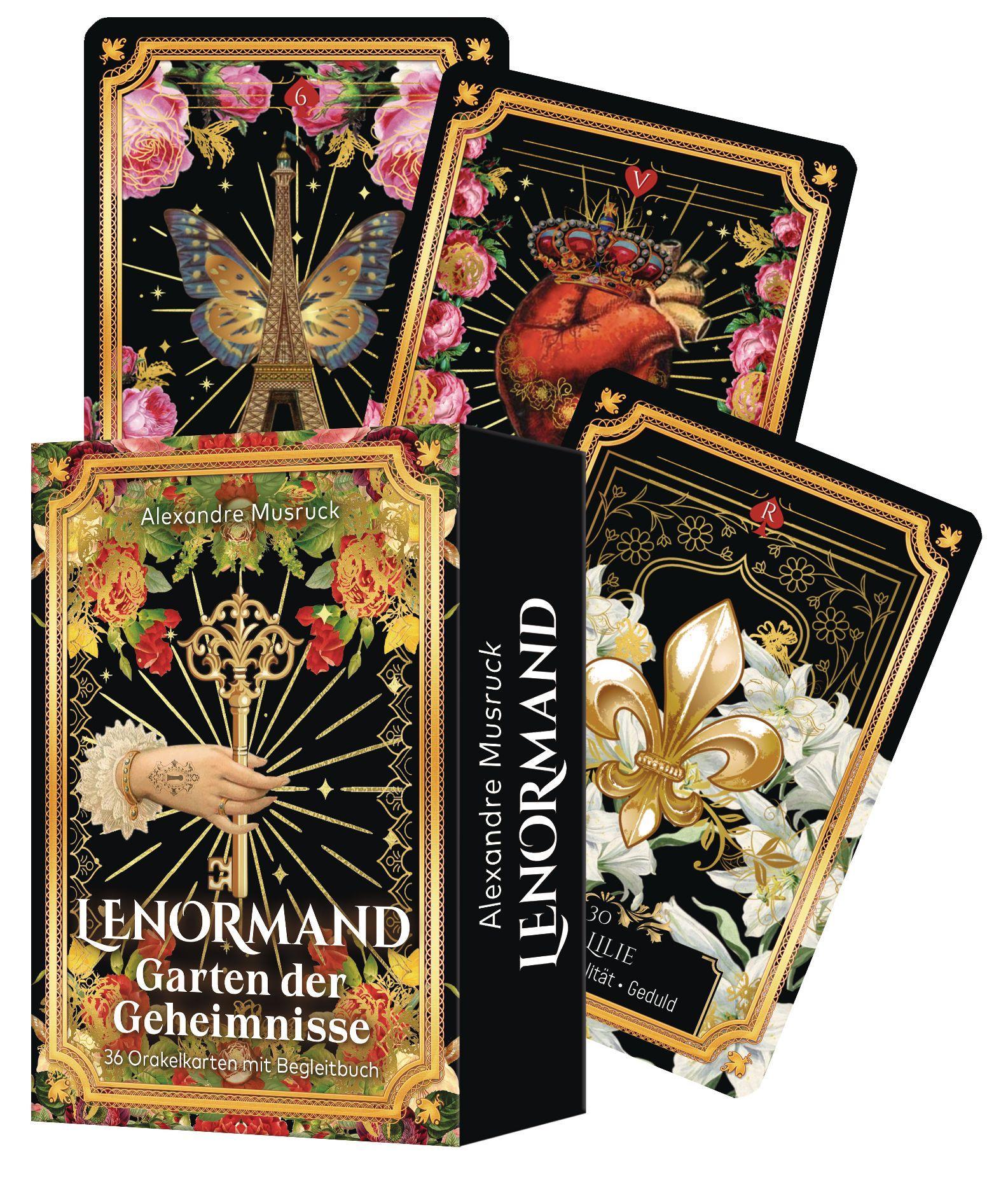 Vorderes Coverbild Lenormand - Garten der Geheimnisse