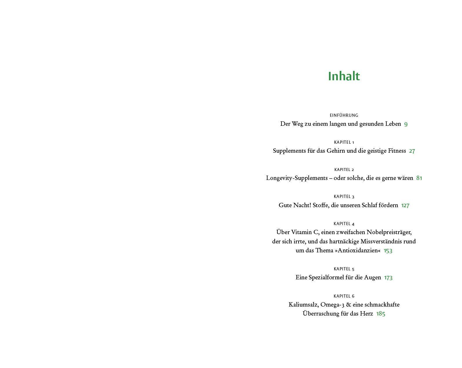 Beispielinhalt (Bild) Der Vitamin- und Nährstoffkompass