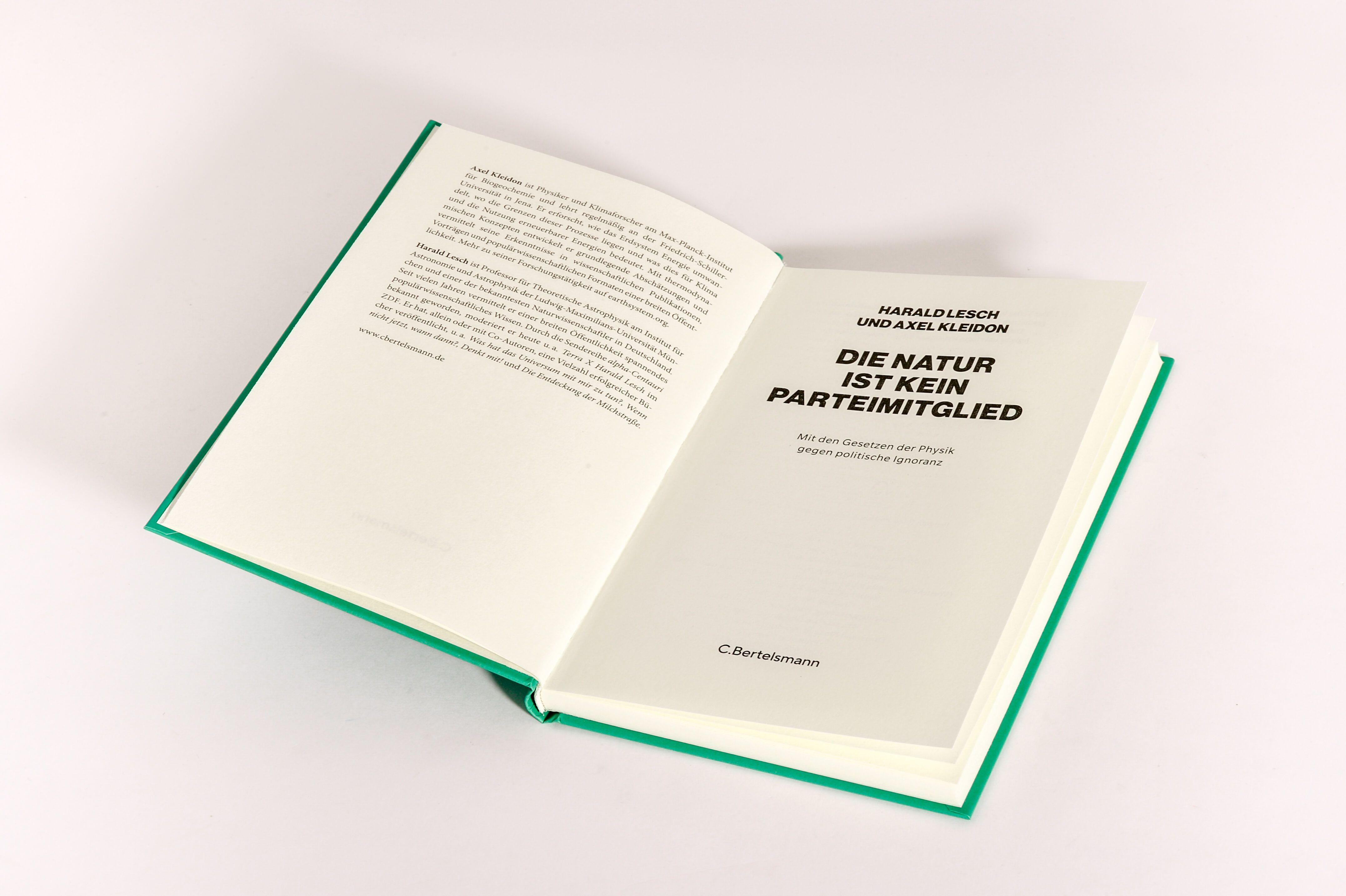 Beispielinhalt (Bild) Die Natur ist kein Parteimitglied