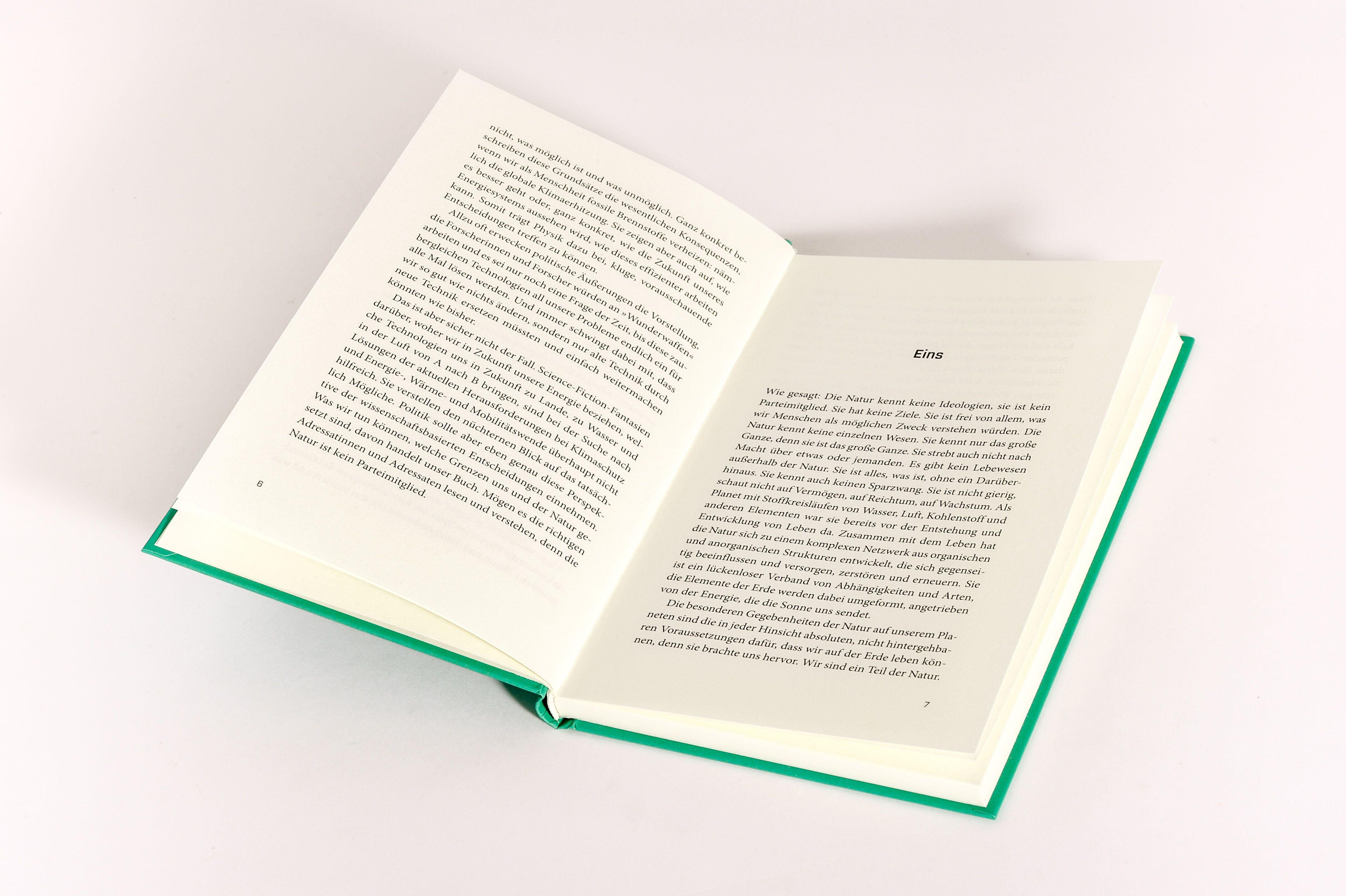 Beispielinhalt (Bild) Die Natur ist kein Parteimitglied