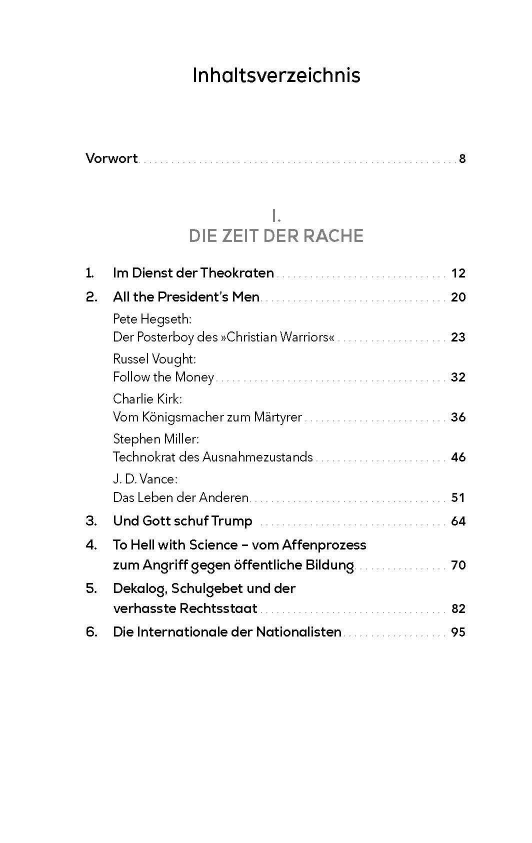 Beispielinhalt (Bild) Mit Gott gegen die Demokratie