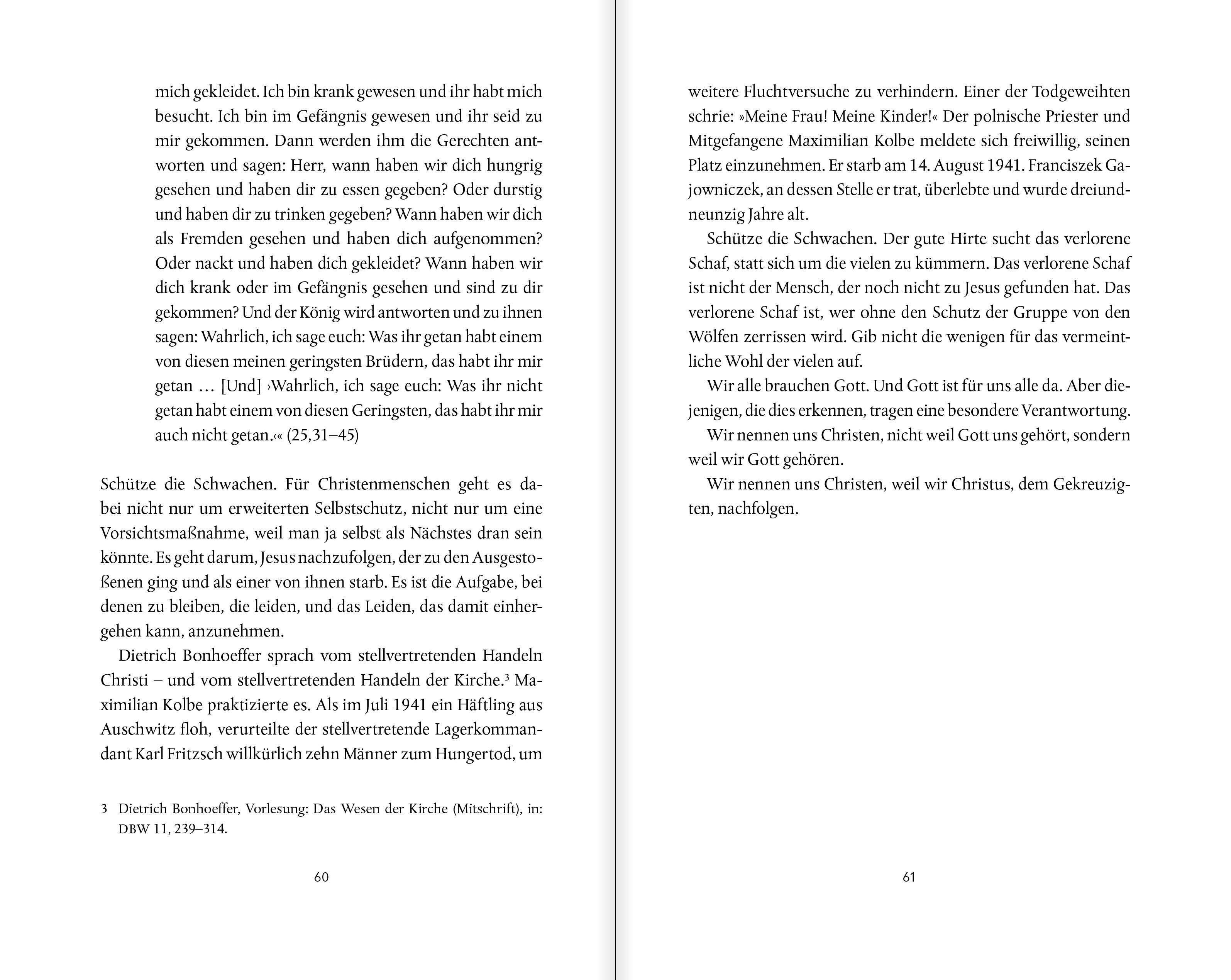 Beispielinhalt (Bild) Wann, wenn nicht jetzt?