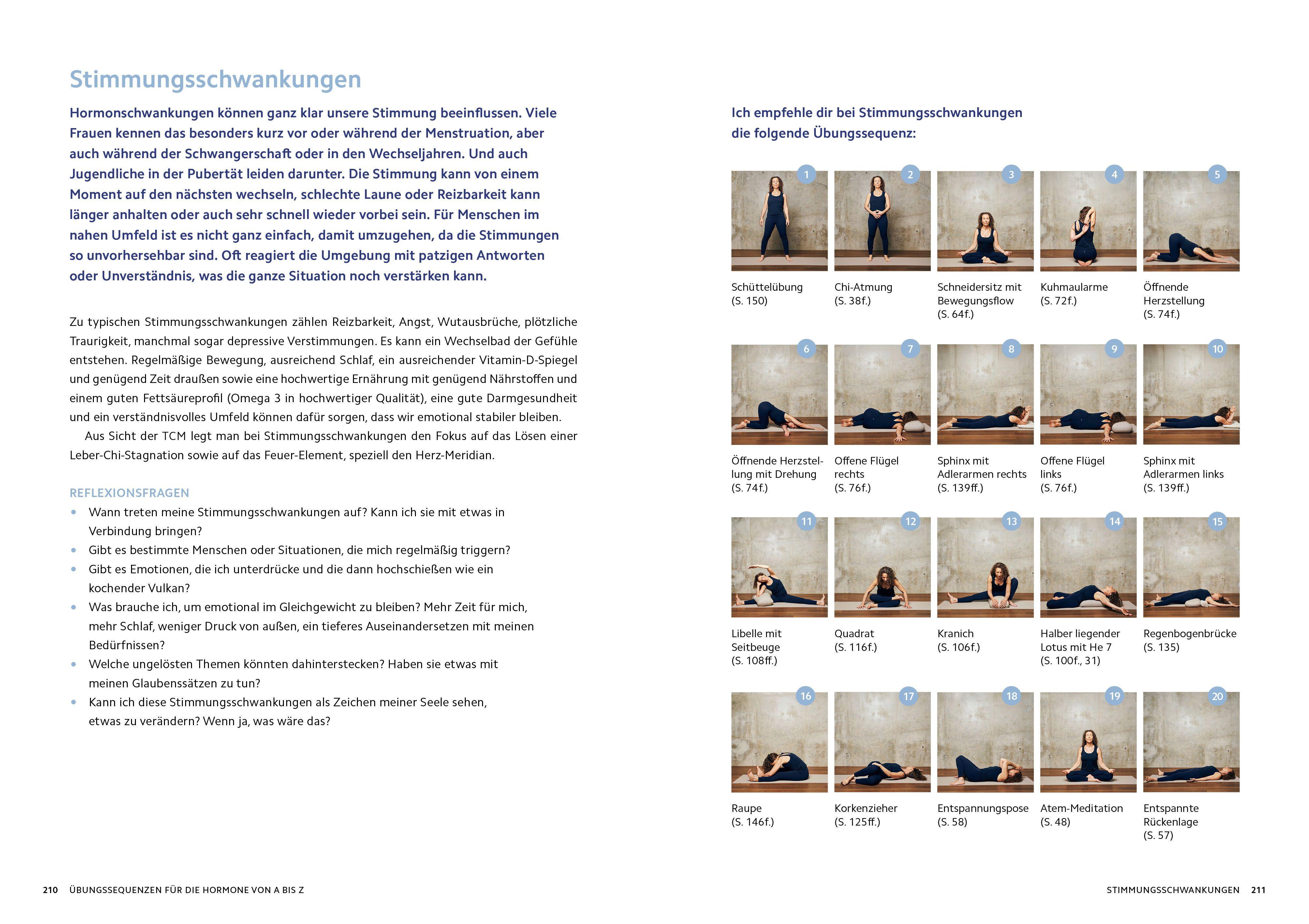 Beispielinhalt (Bild) Hormone in Balance mit Yin Yoga