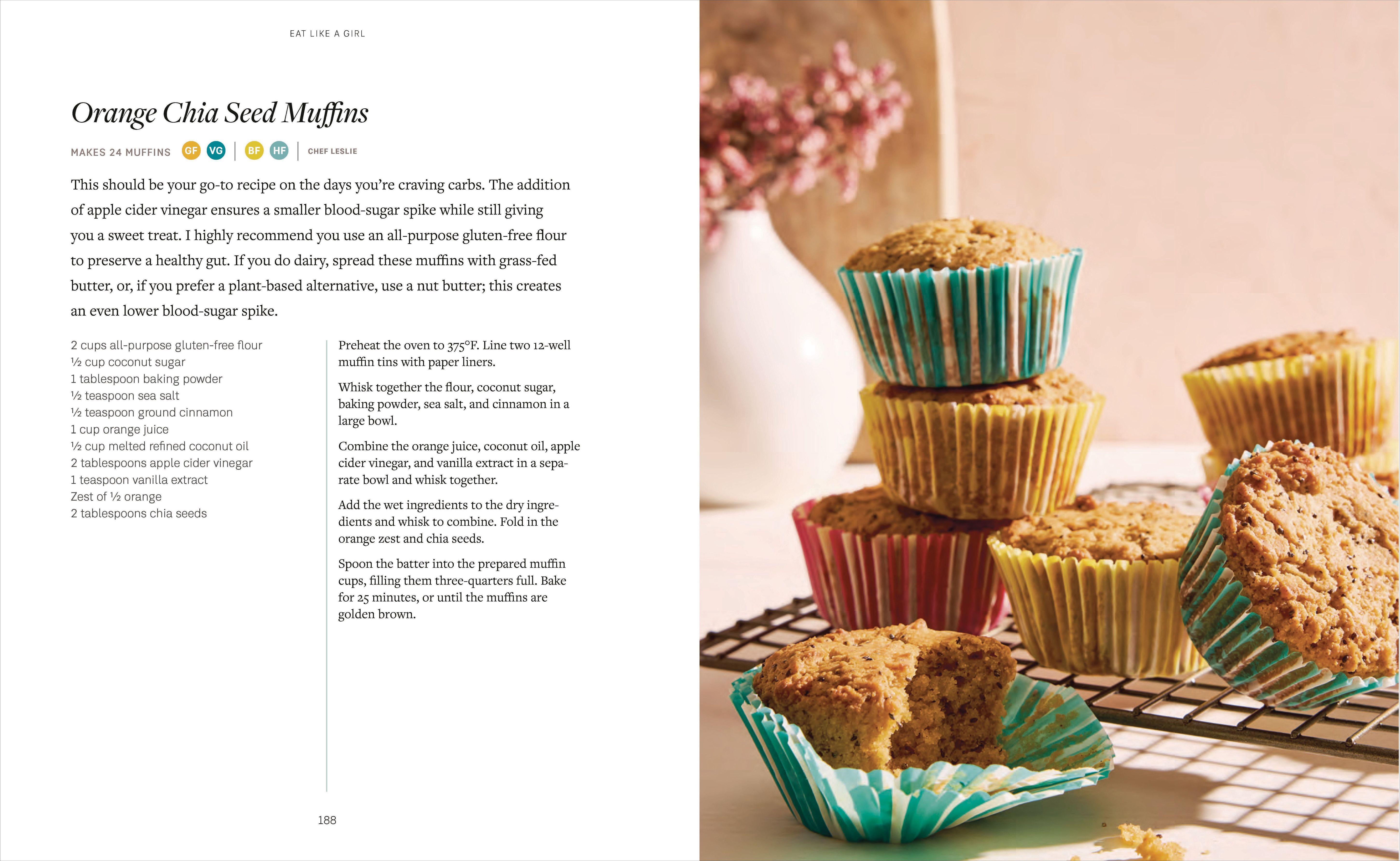 Beispielinhalt (Bild) Das Zykluskochbuch