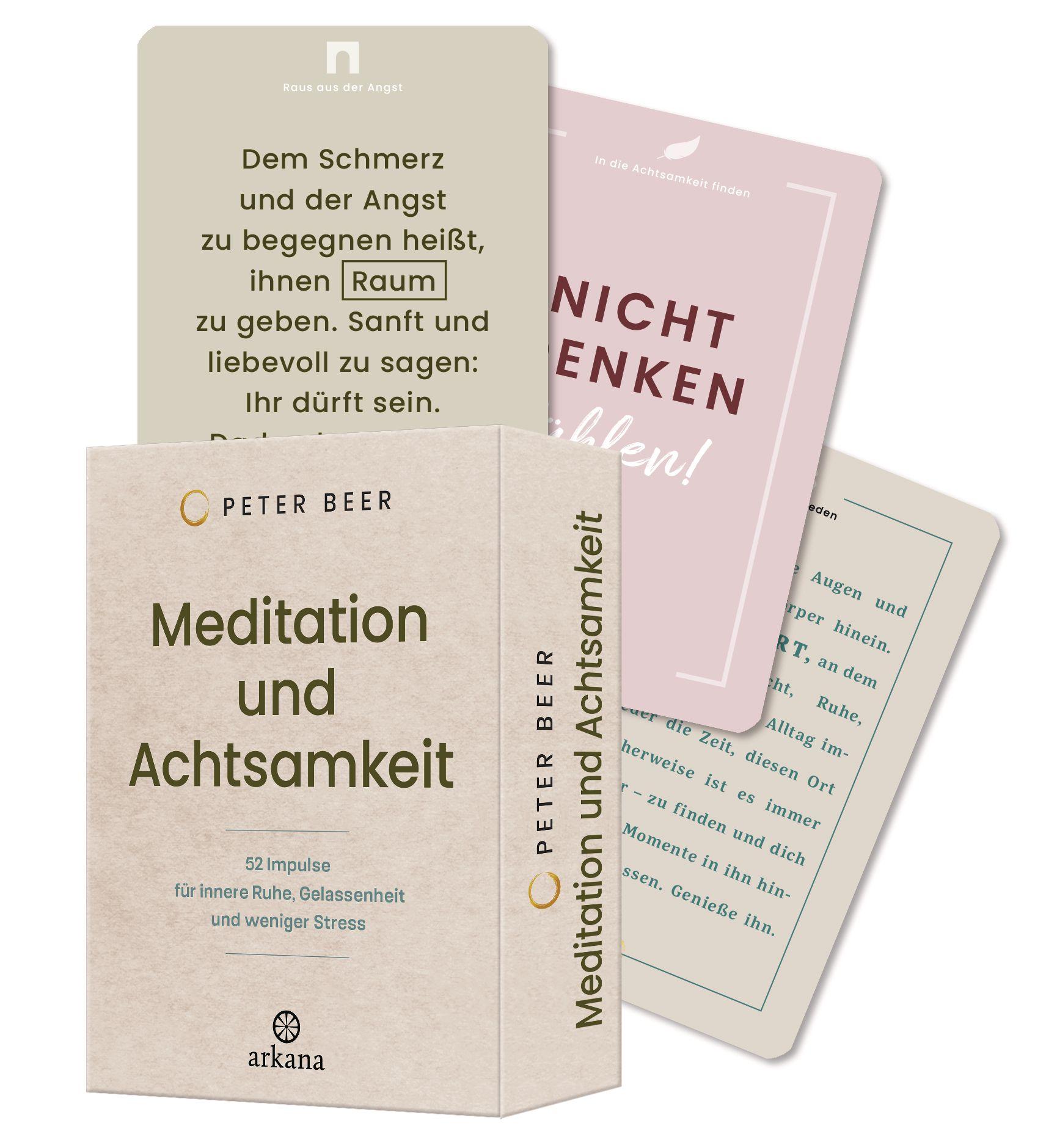 Vorderes Coverbild Meditation und Achtsamkeit