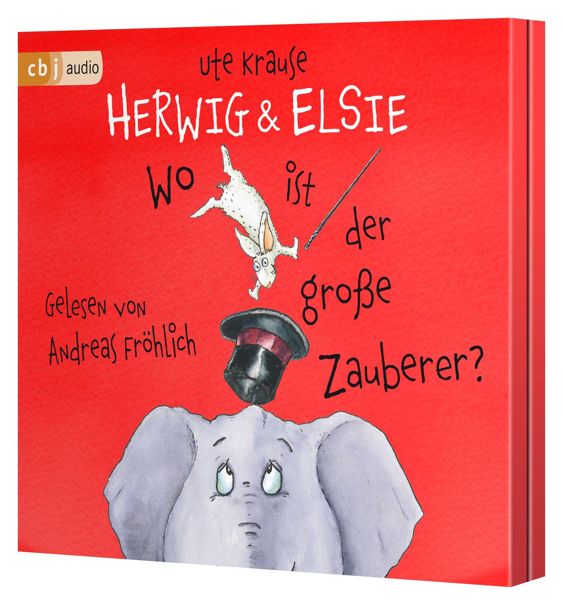 Vorderes Coverbild Herwig und Elsie - Wo ist der große Zauberer?