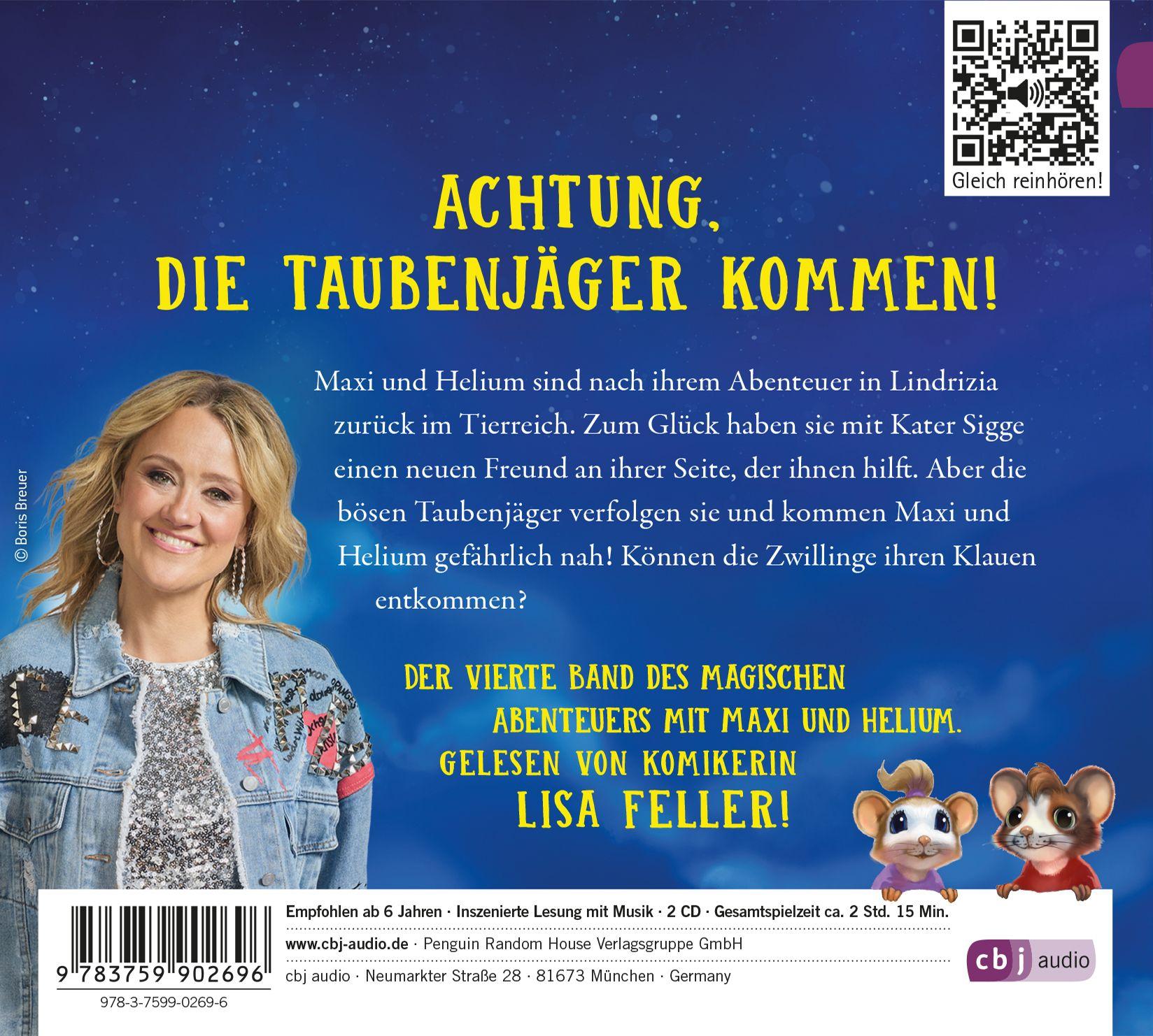 Beispielinhalt (Bild) Maxi & Helium - In den Klauen der Taubenjäger