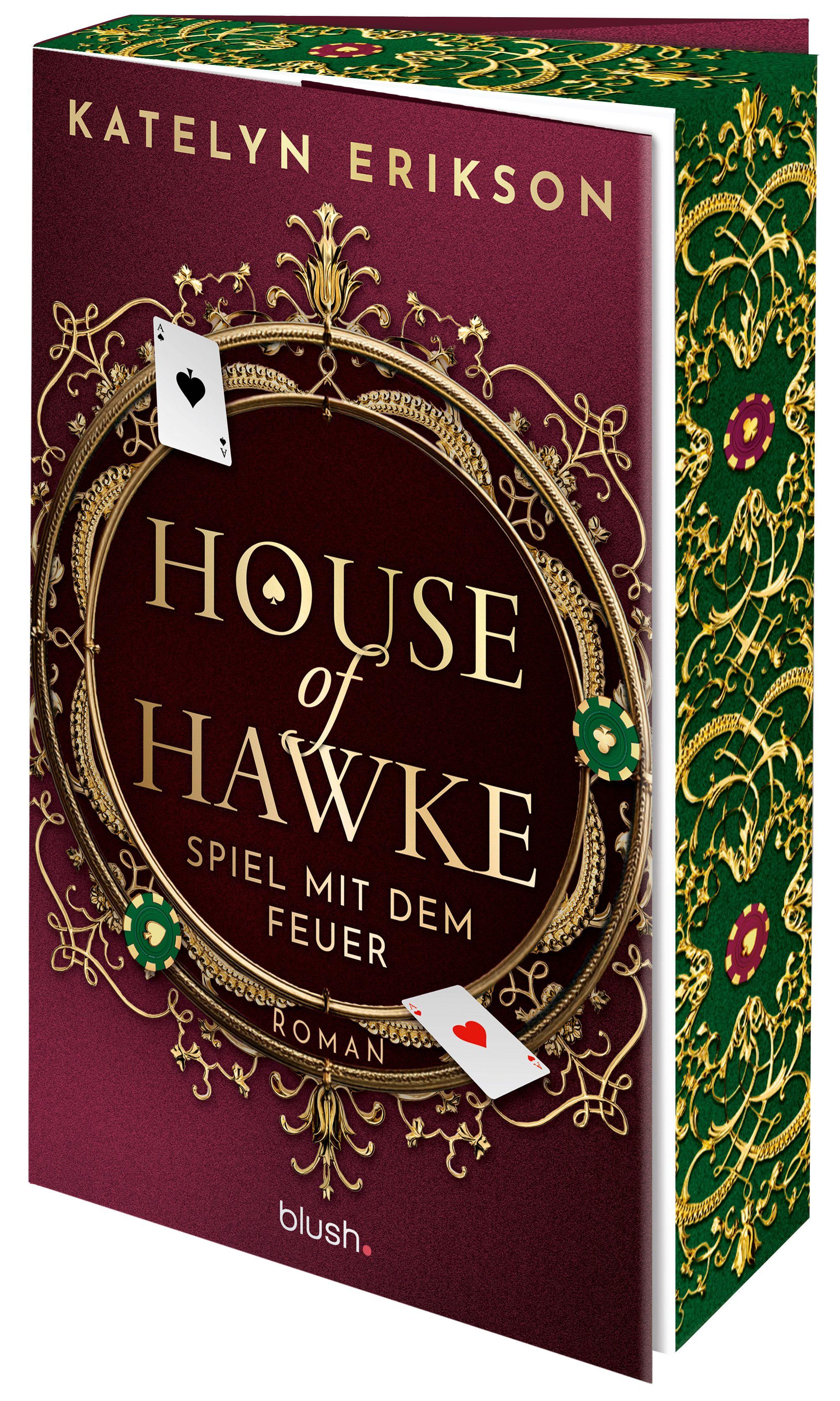 Vorderes Coverbild House of Hawke - Spiel mit dem Feuer