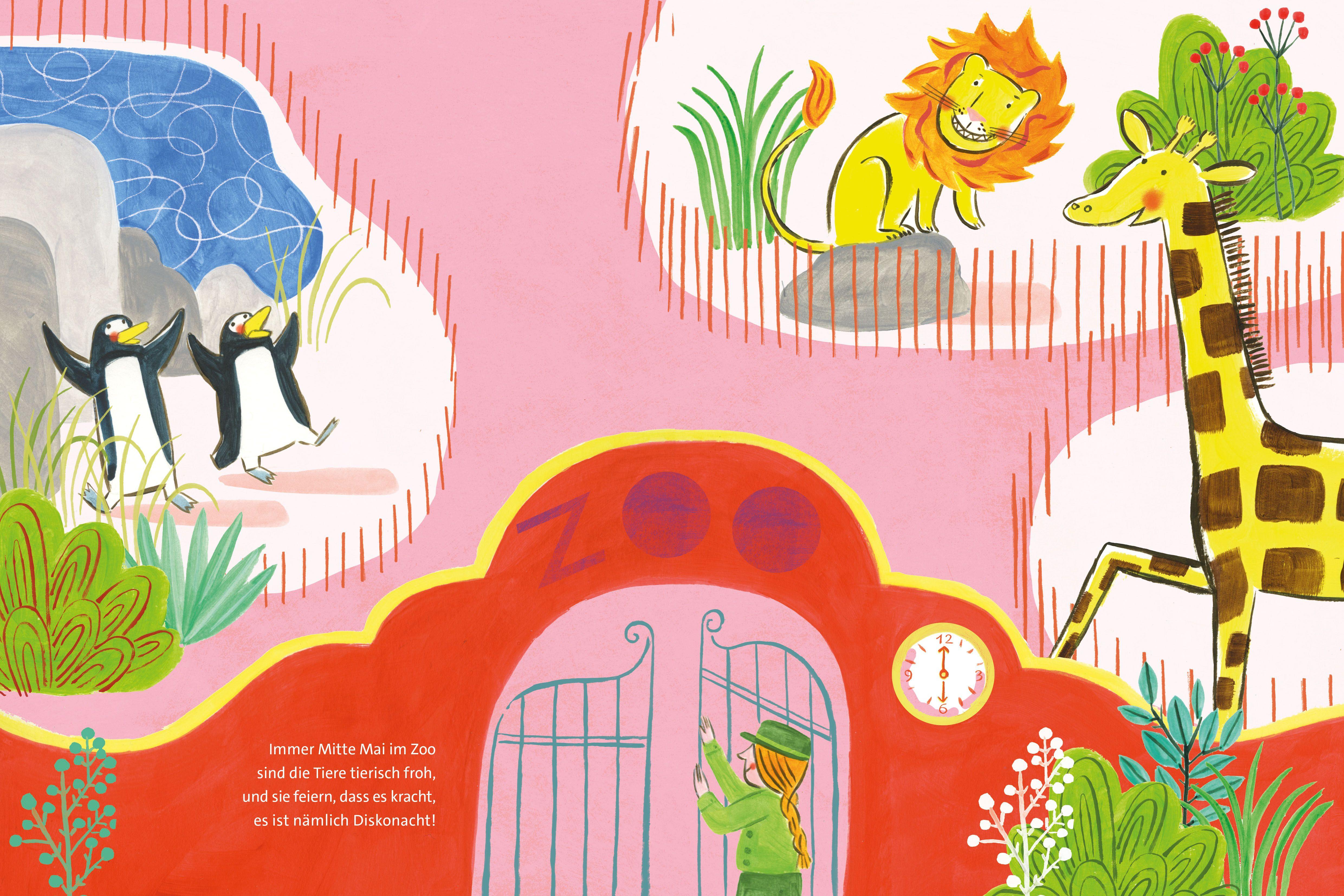 Beispielinhalt (Bild) Disko im Zoo