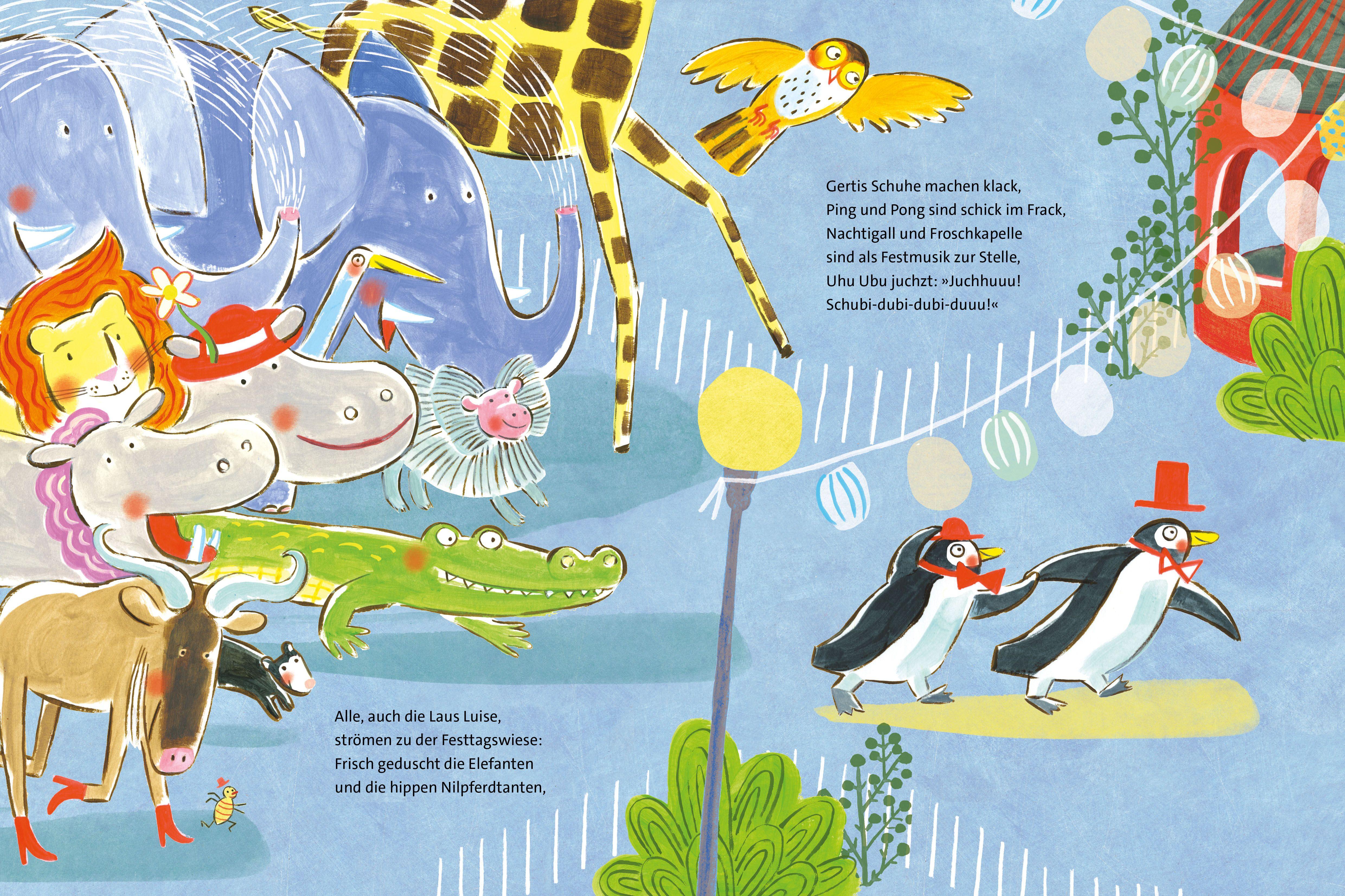 Beispielinhalt (Bild) Disko im Zoo