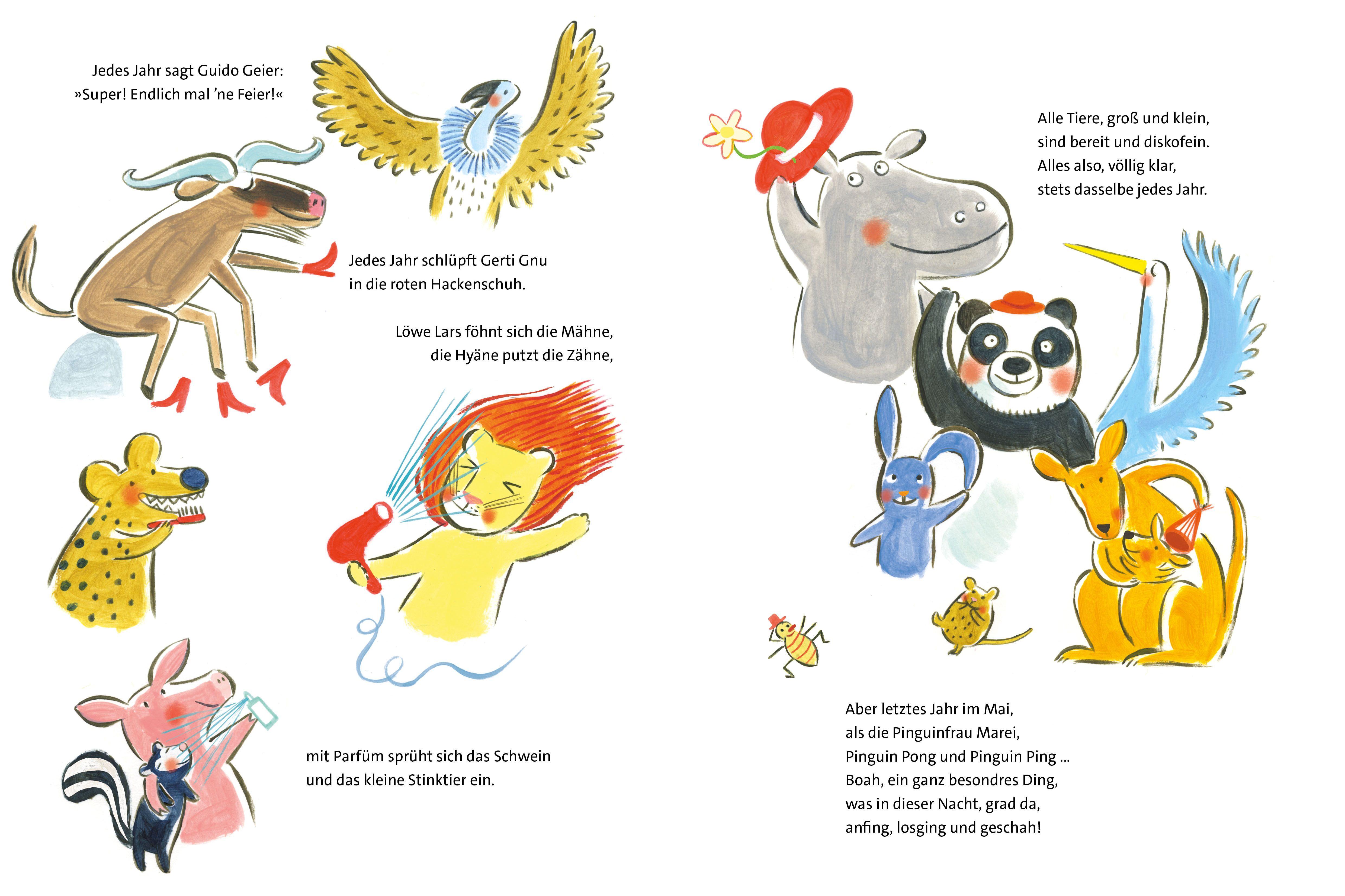 Beispielinhalt (Bild) Disko im Zoo