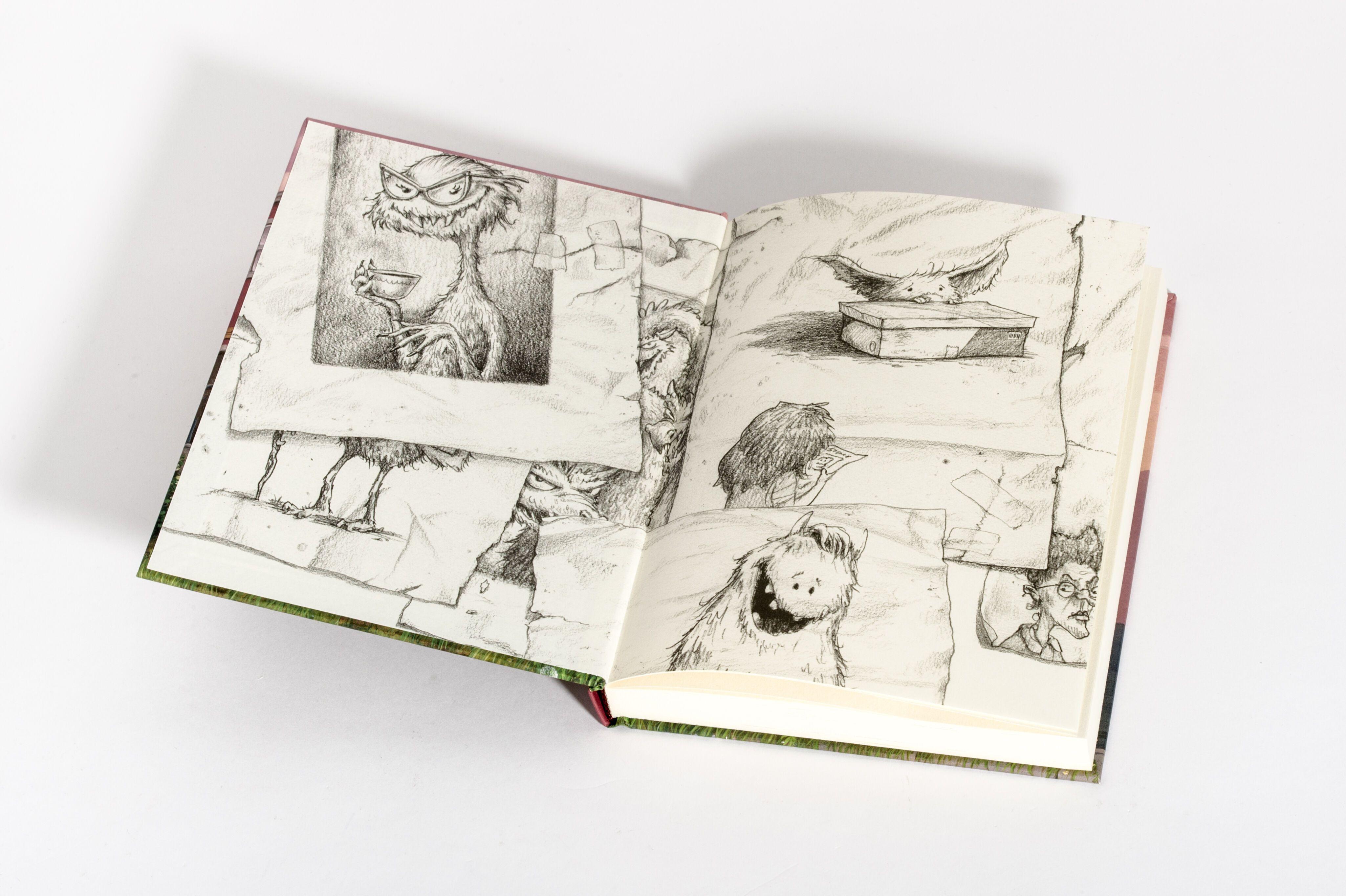 Beispielinhalt (Bild) Ninas Monster. Falsch geliefert