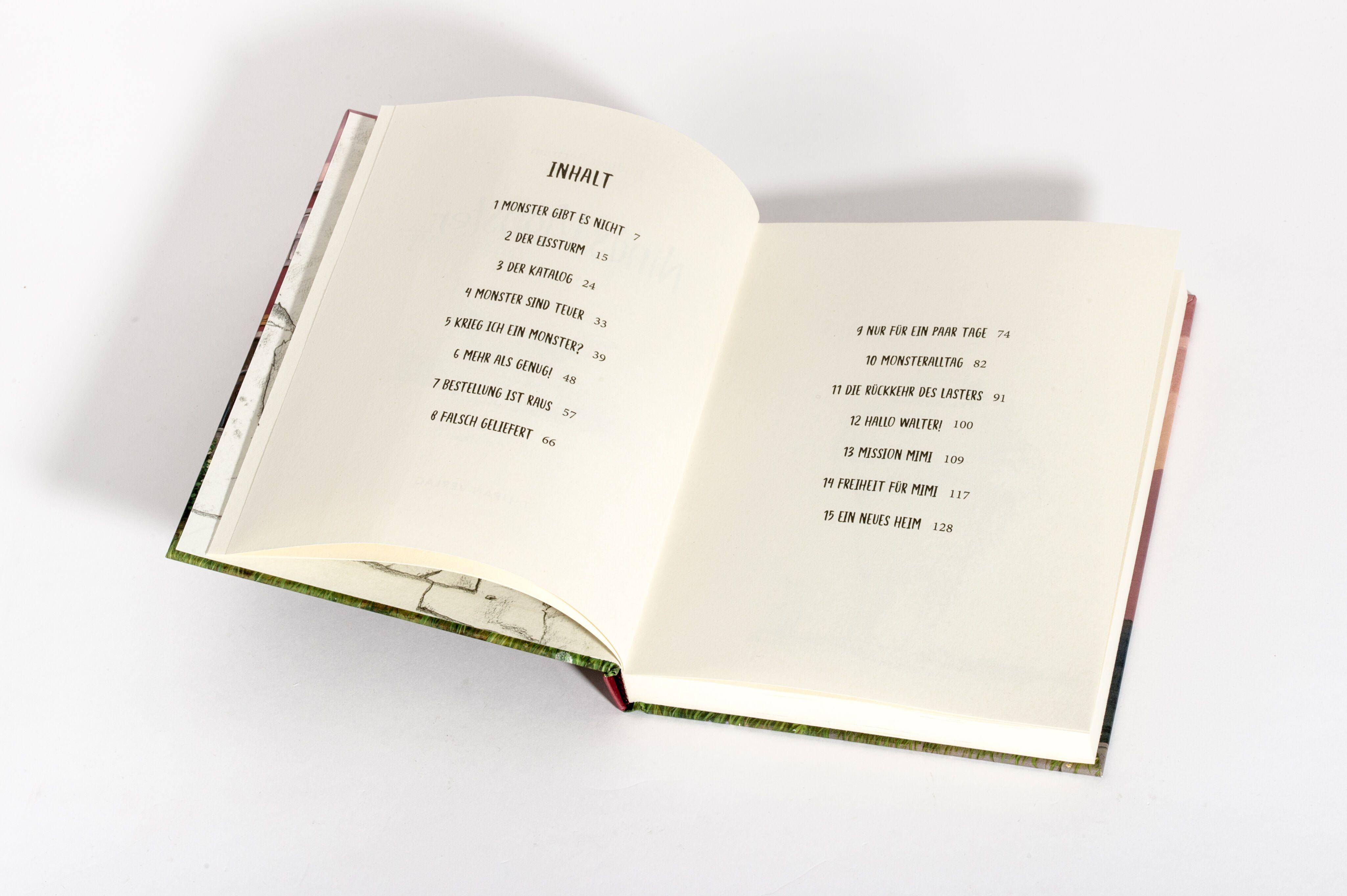 Beispielinhalt (Bild) Ninas Monster. Falsch geliefert