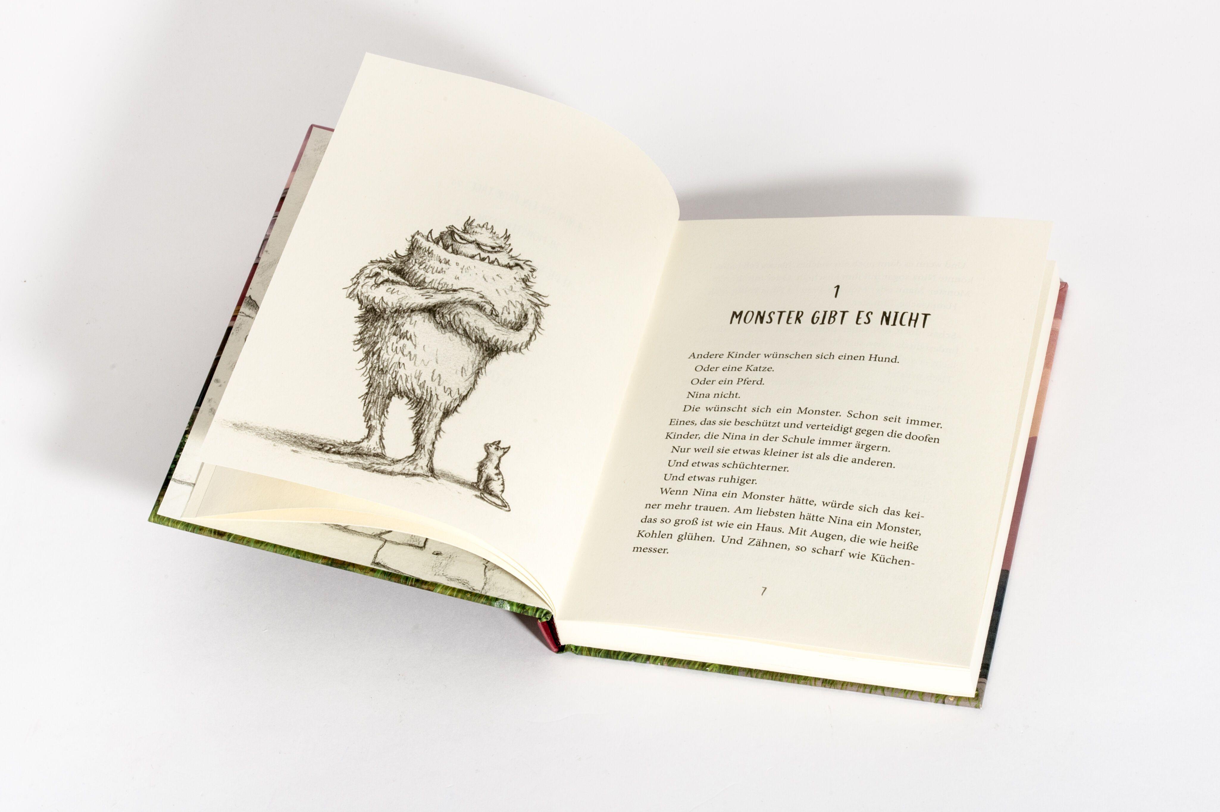 Beispielinhalt (Bild) Ninas Monster. Falsch geliefert