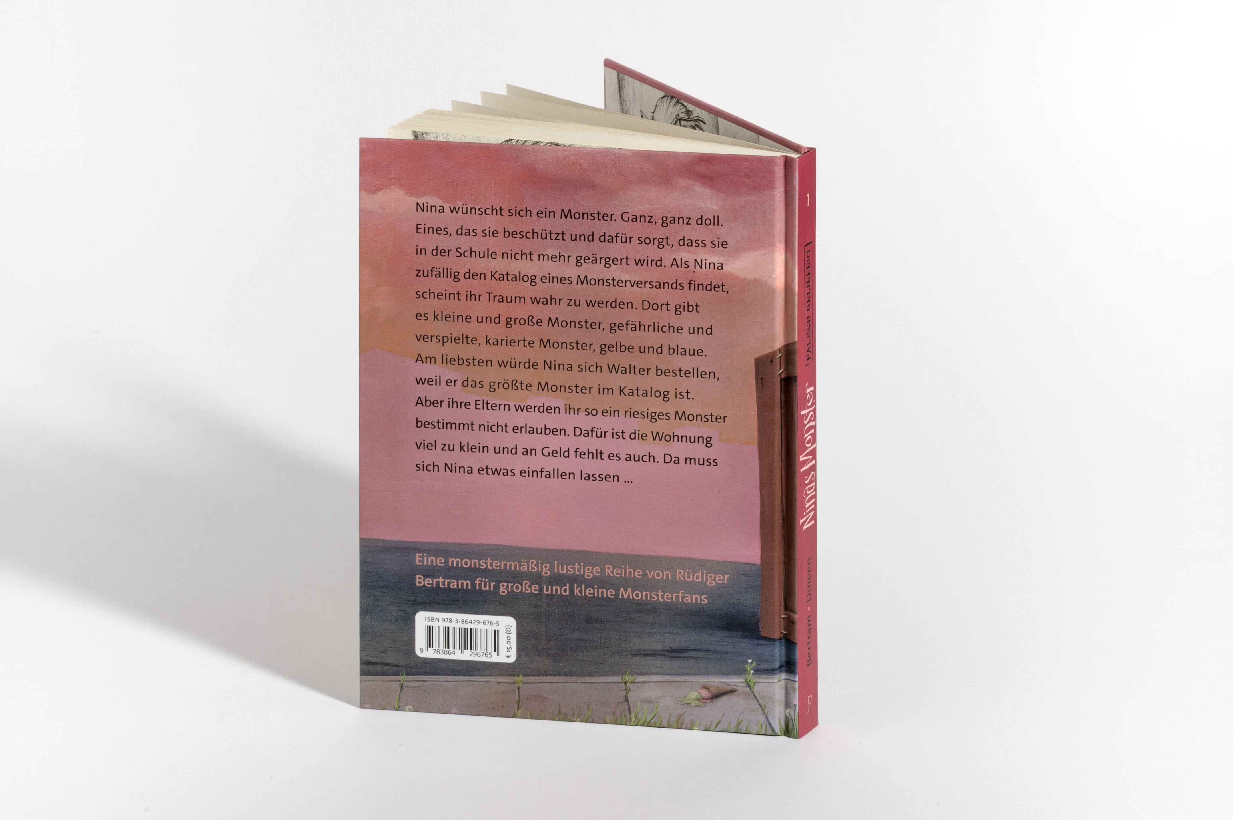 Beispielinhalt (Bild) Ninas Monster. Falsch geliefert