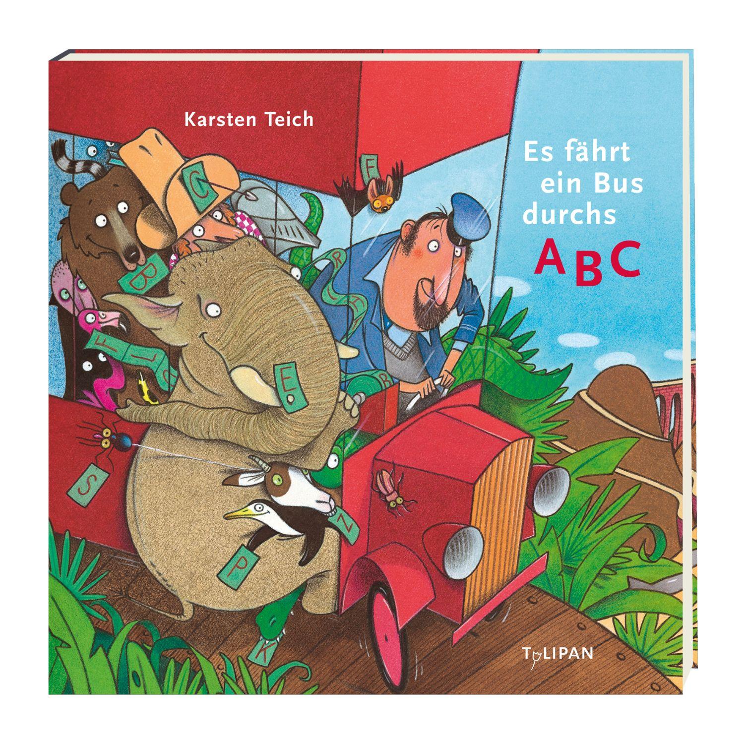 Beispielinhalt (Bild) Es fährt ein Bus durchs ABC