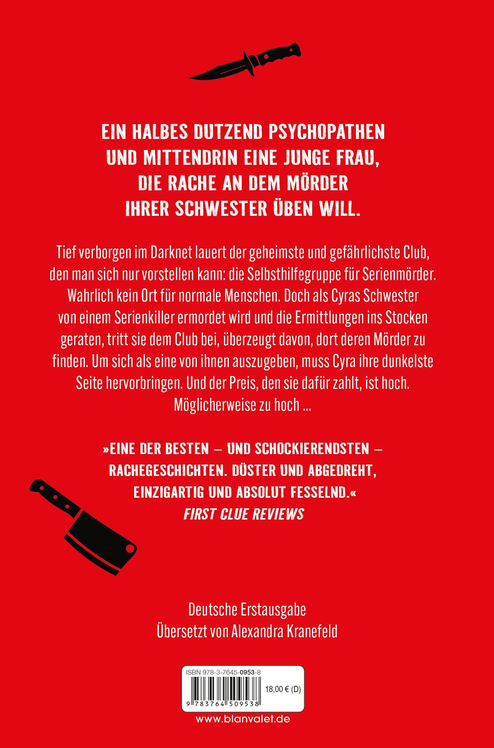 Beispielinhalt (Bild) Serial Killer Support Group - Diese Selbsthilfegruppe ist tödlich