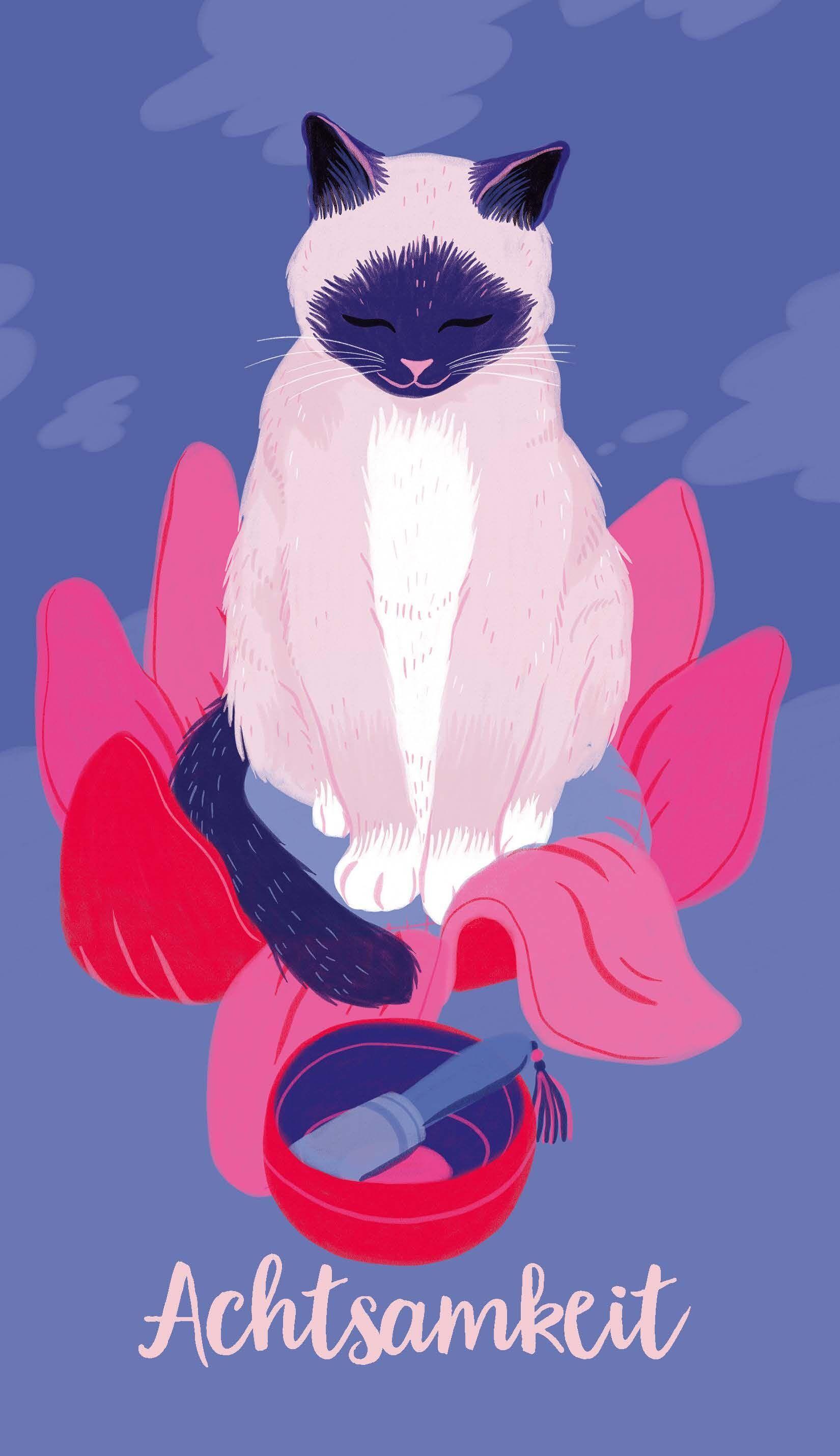 Beispielinhalt (Bild) Die Katze des Dalai Lama. Weisheitsorakel