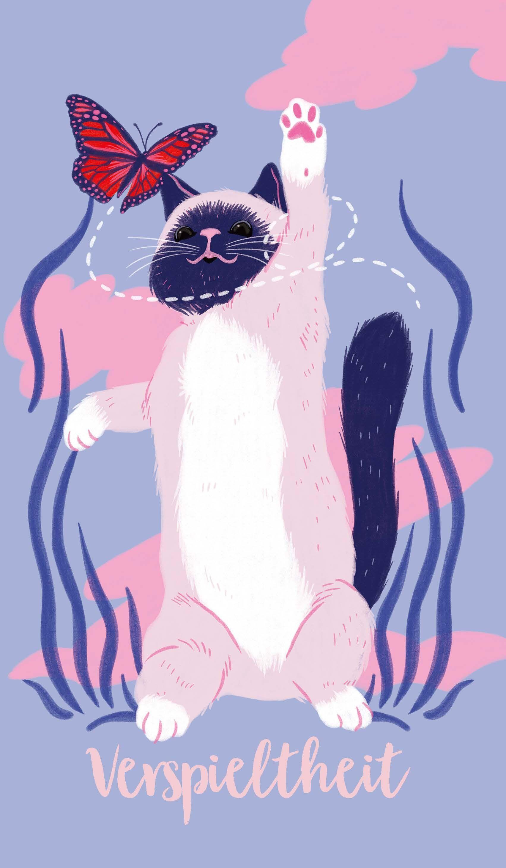 Beispielinhalt (Bild) Die Katze des Dalai Lama. Weisheitsorakel