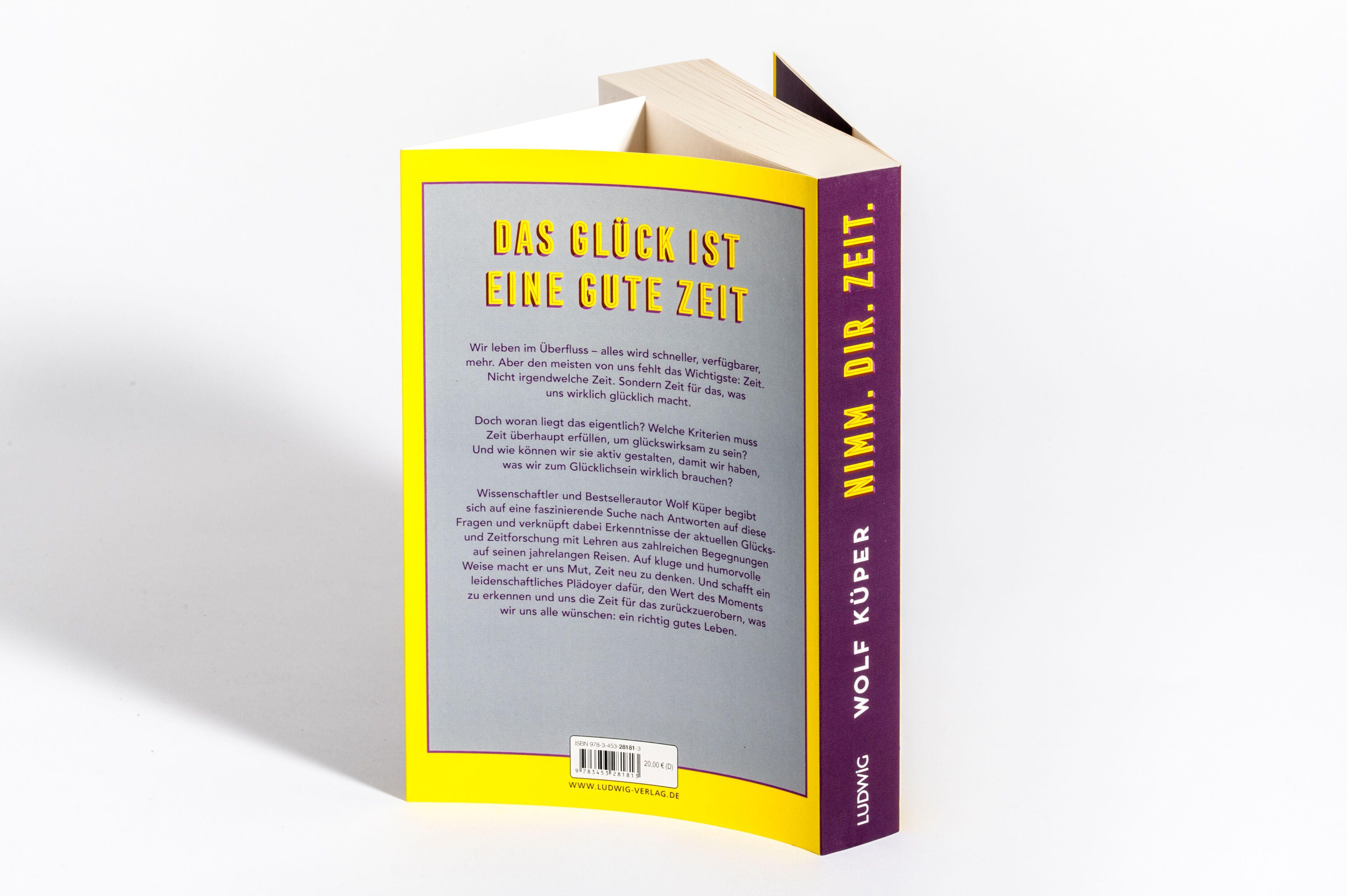 Beispielinhalt (Bild) Nimm. Dir. Zeit.