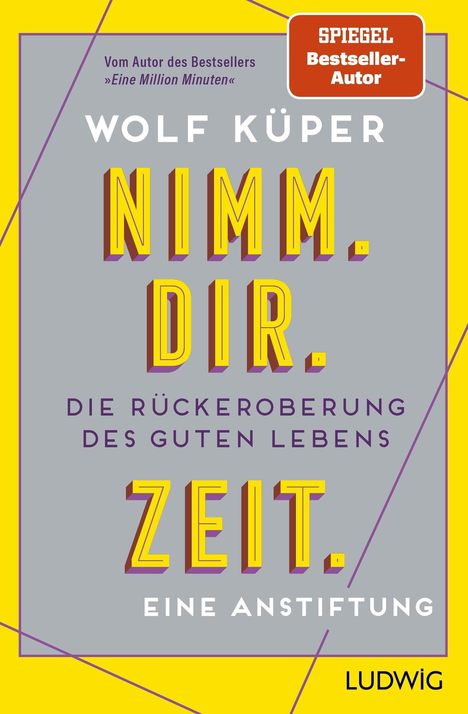 Vorderes Coverbild Nimm. Dir. Zeit.