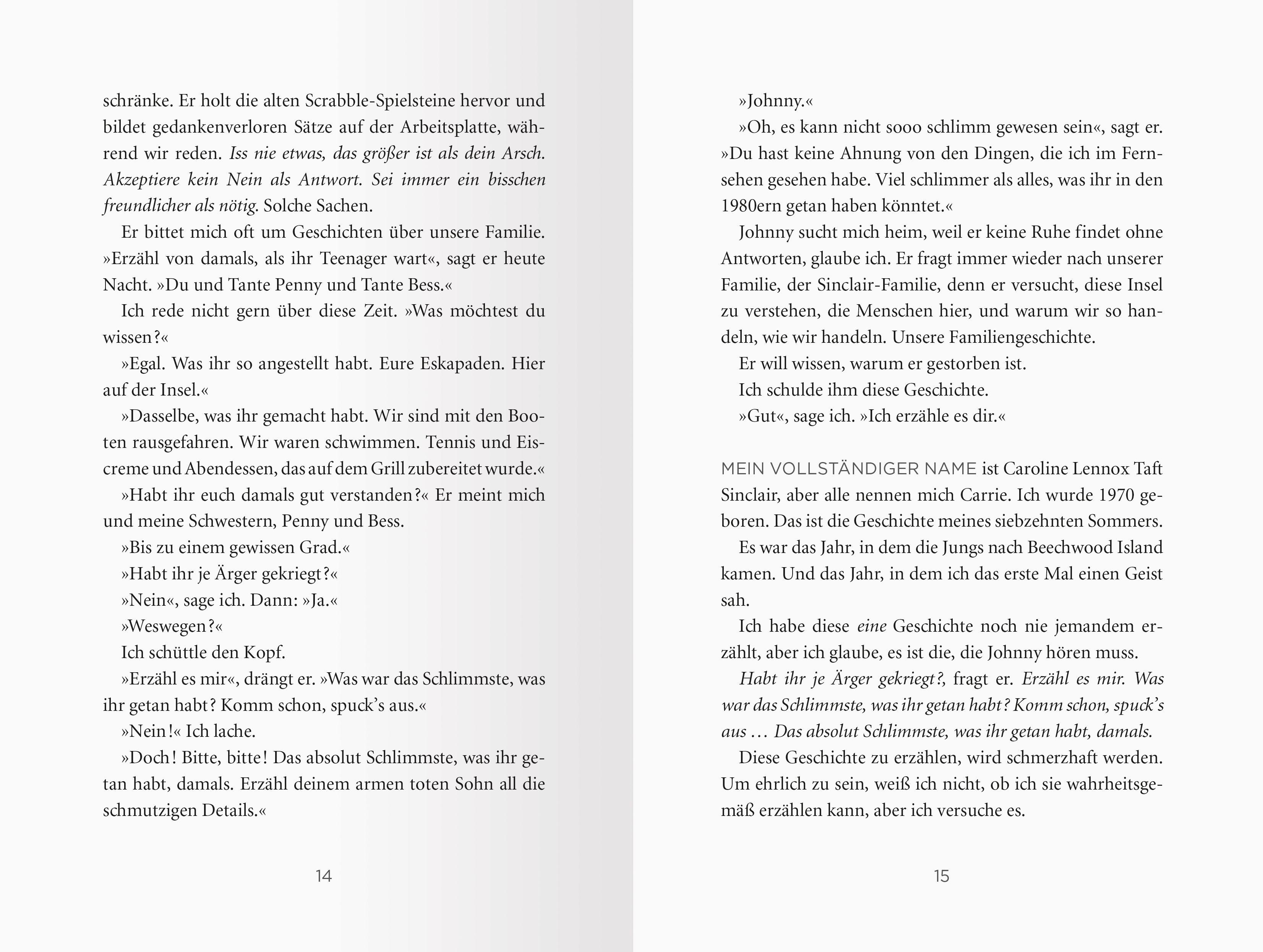 Beispielinhalt (Bild) Family of Liars. Wie wir Lügner wurden. Lügner-Reihe 2 (Auf TikTok gefeierter New-York-Times-Bestseller!)