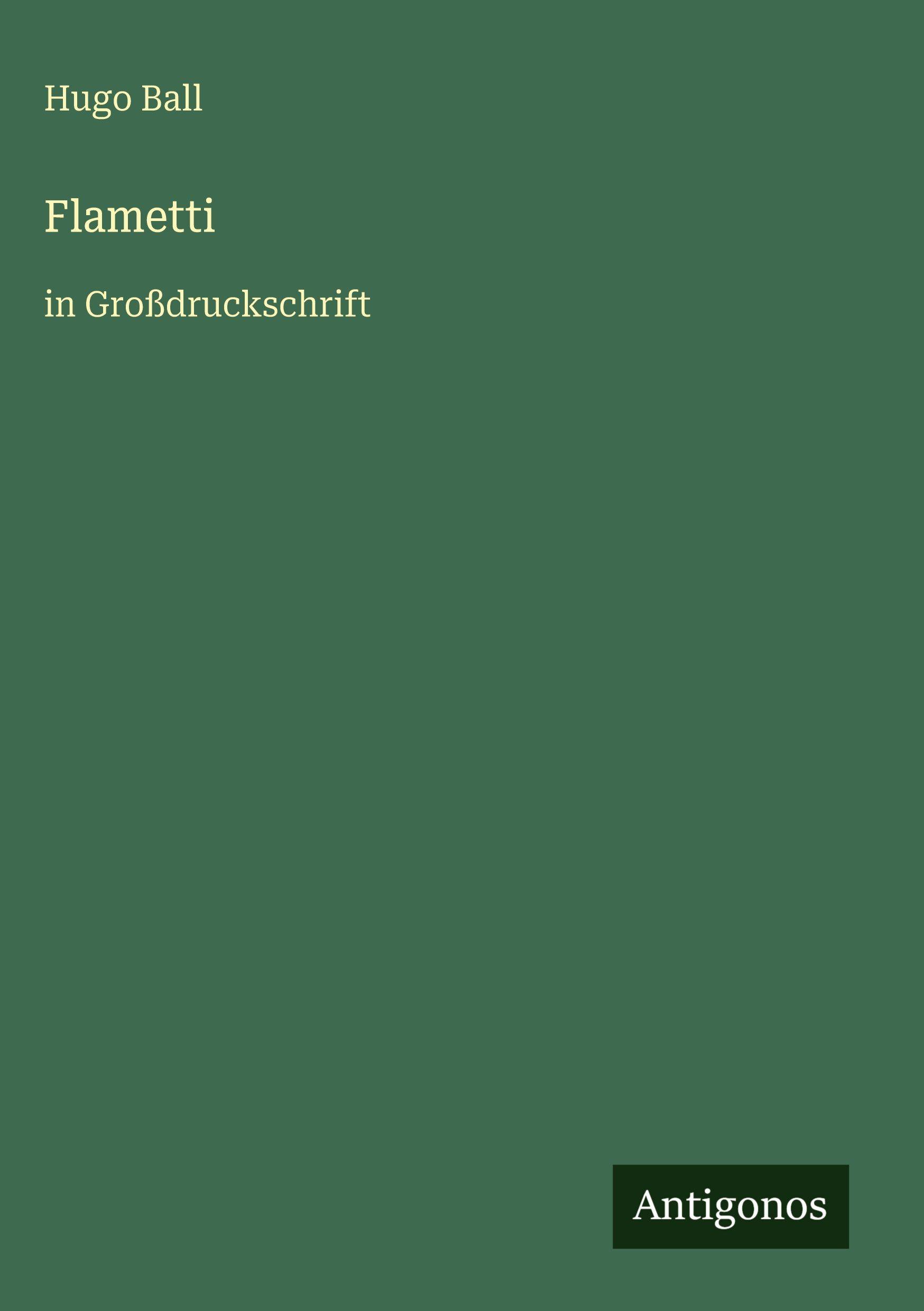 Vorderes Coverbild Flametti