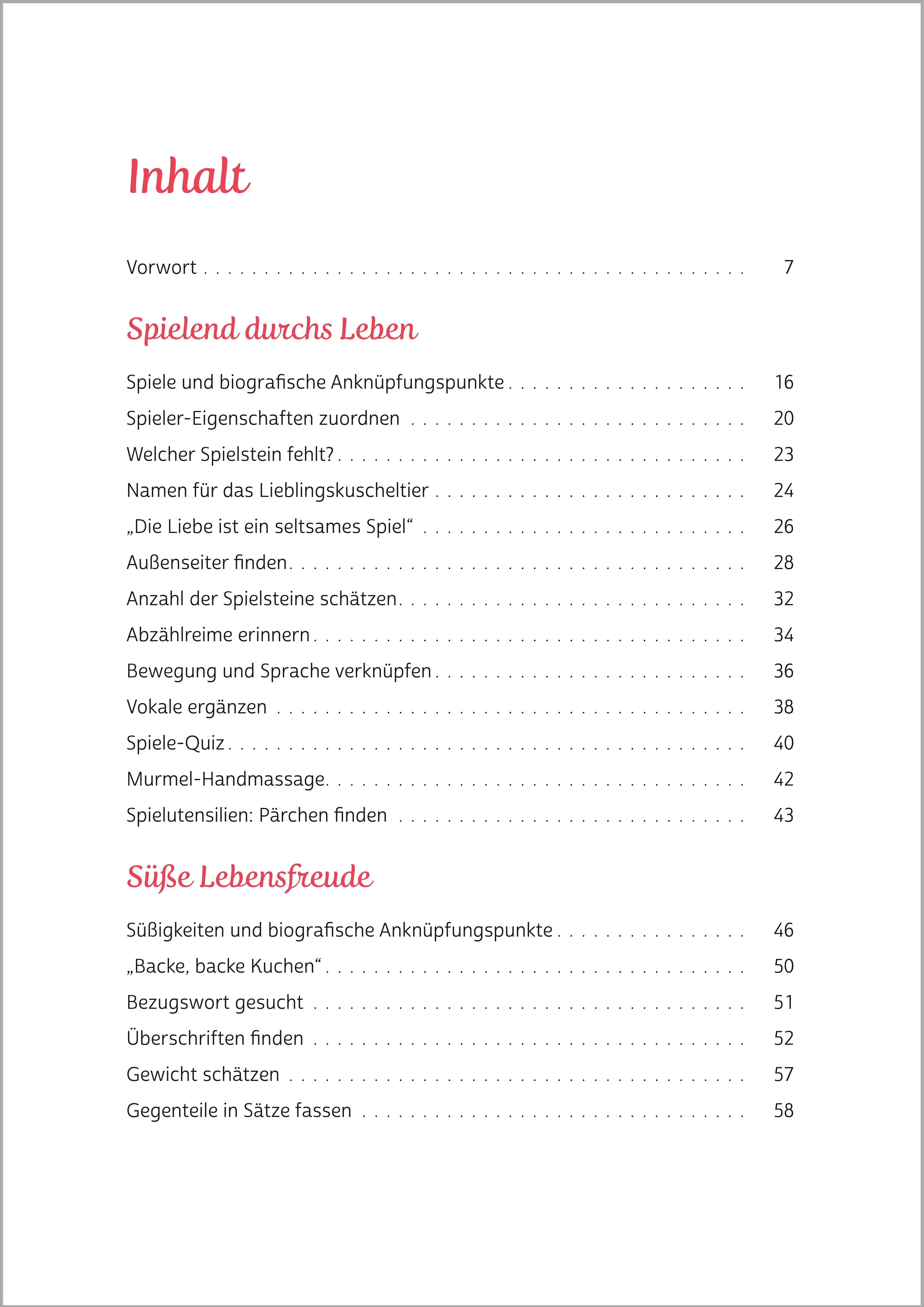 Beispielinhalt (Bild) Gedächtnistraining für Senioren | Gedächtnisübungen für gute Laune