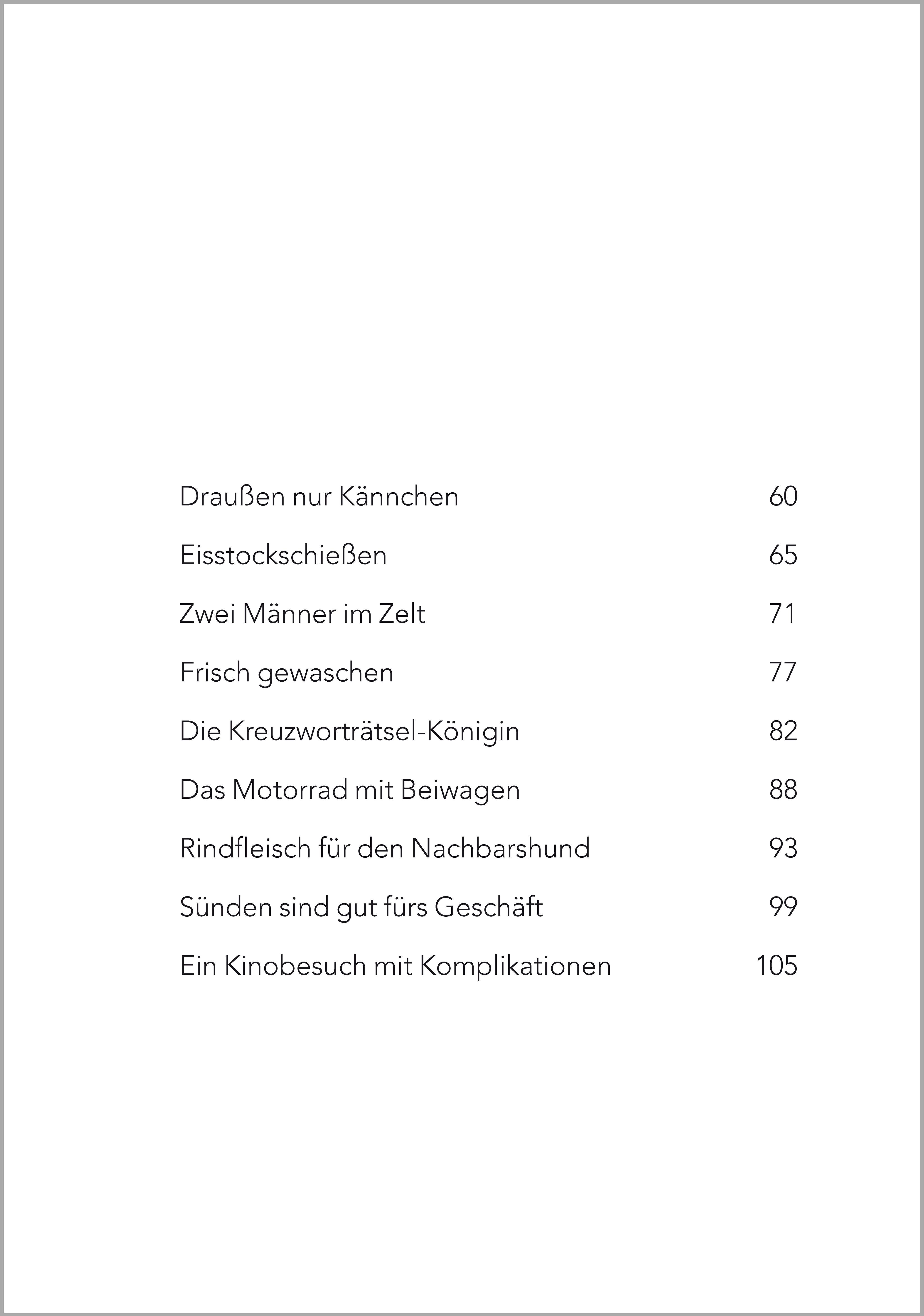 Beispielinhalt (Bild) Heitere Anekdoten