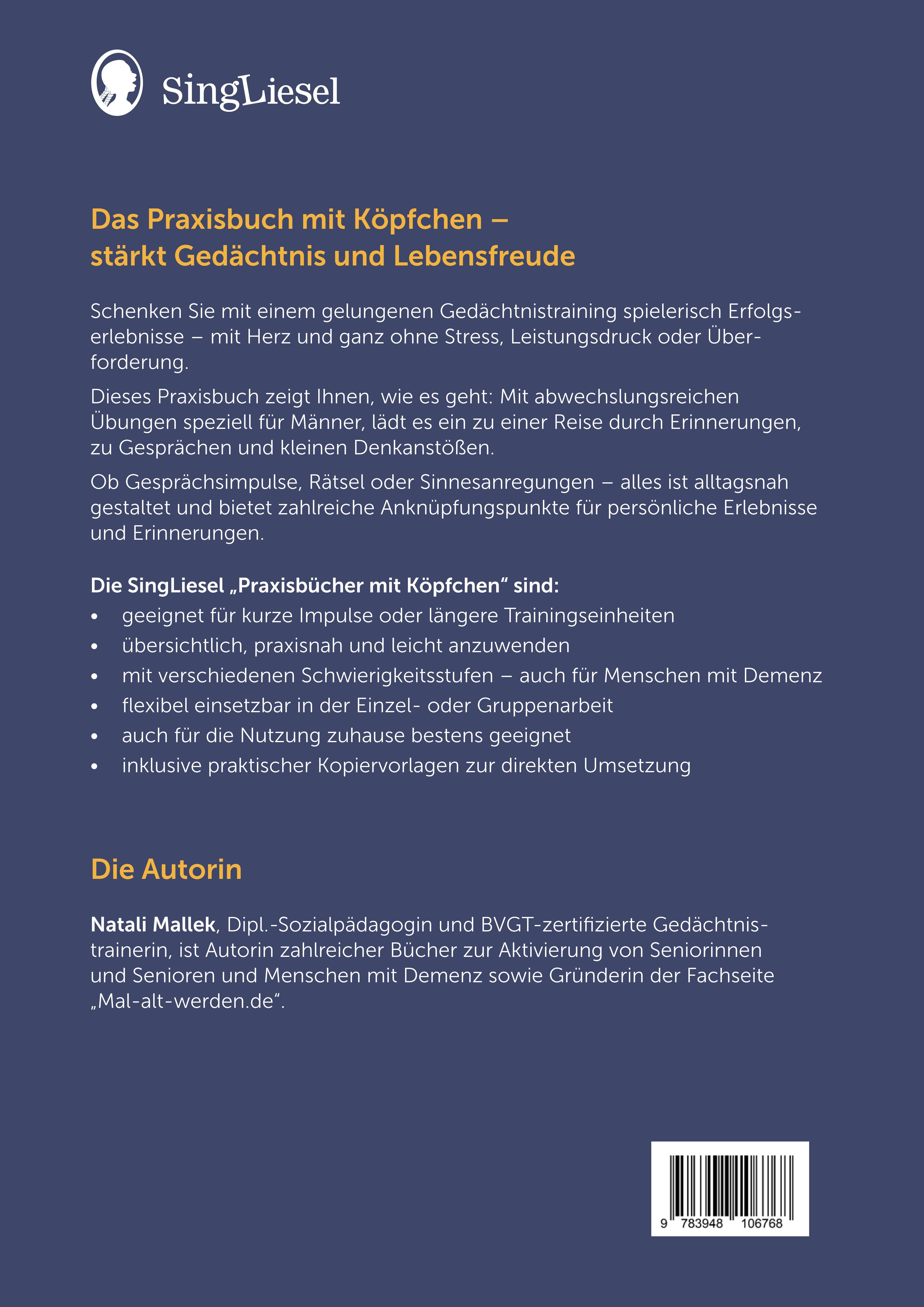 Beispielinhalt (Bild) Gedächtnistraining für Senioren | Denkspaß für Männer