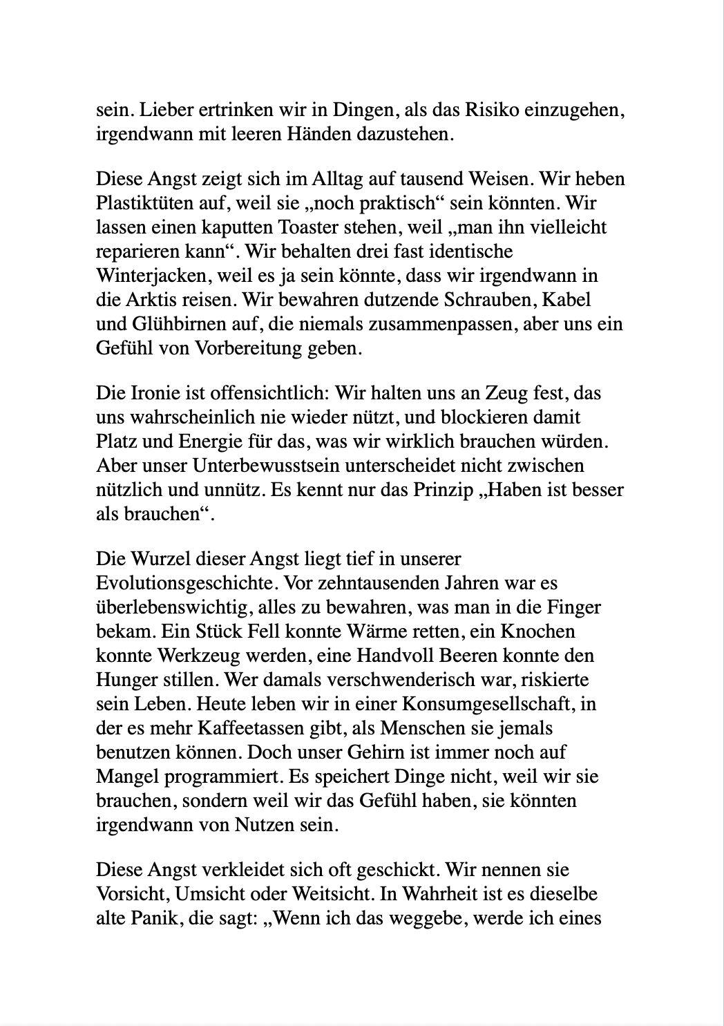 Beispielinhalt (Bild) KEINER WILL DEINEN SCHEI*