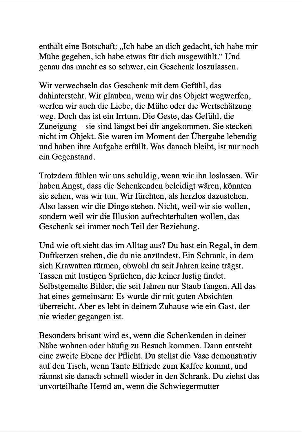 Beispielinhalt (Bild) KEINER WILL DEINEN SCHEI*