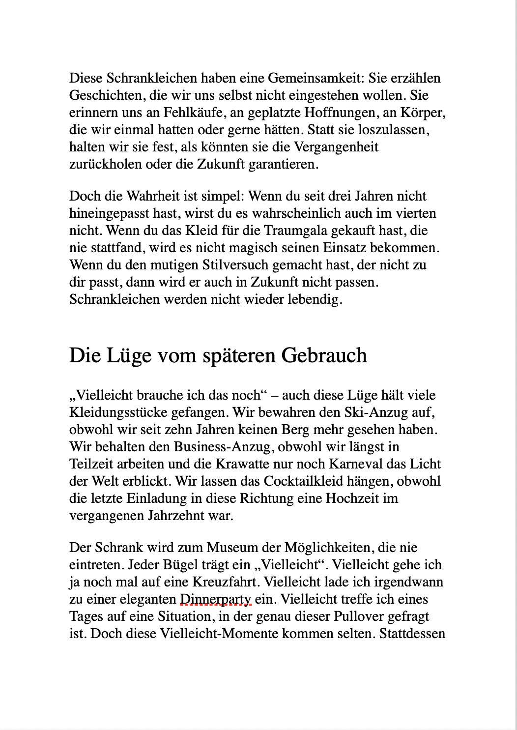 Beispielinhalt (Bild) KEINER WILL DEINEN SCHEI*