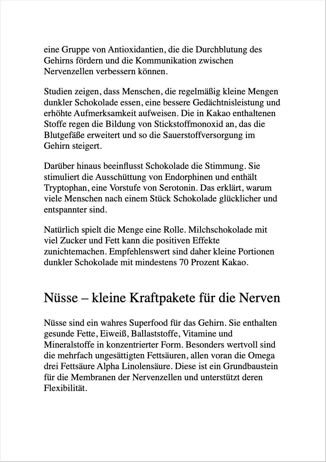 Beispielinhalt (Bild) GEHIRNGEWASCHEN VOM DARM