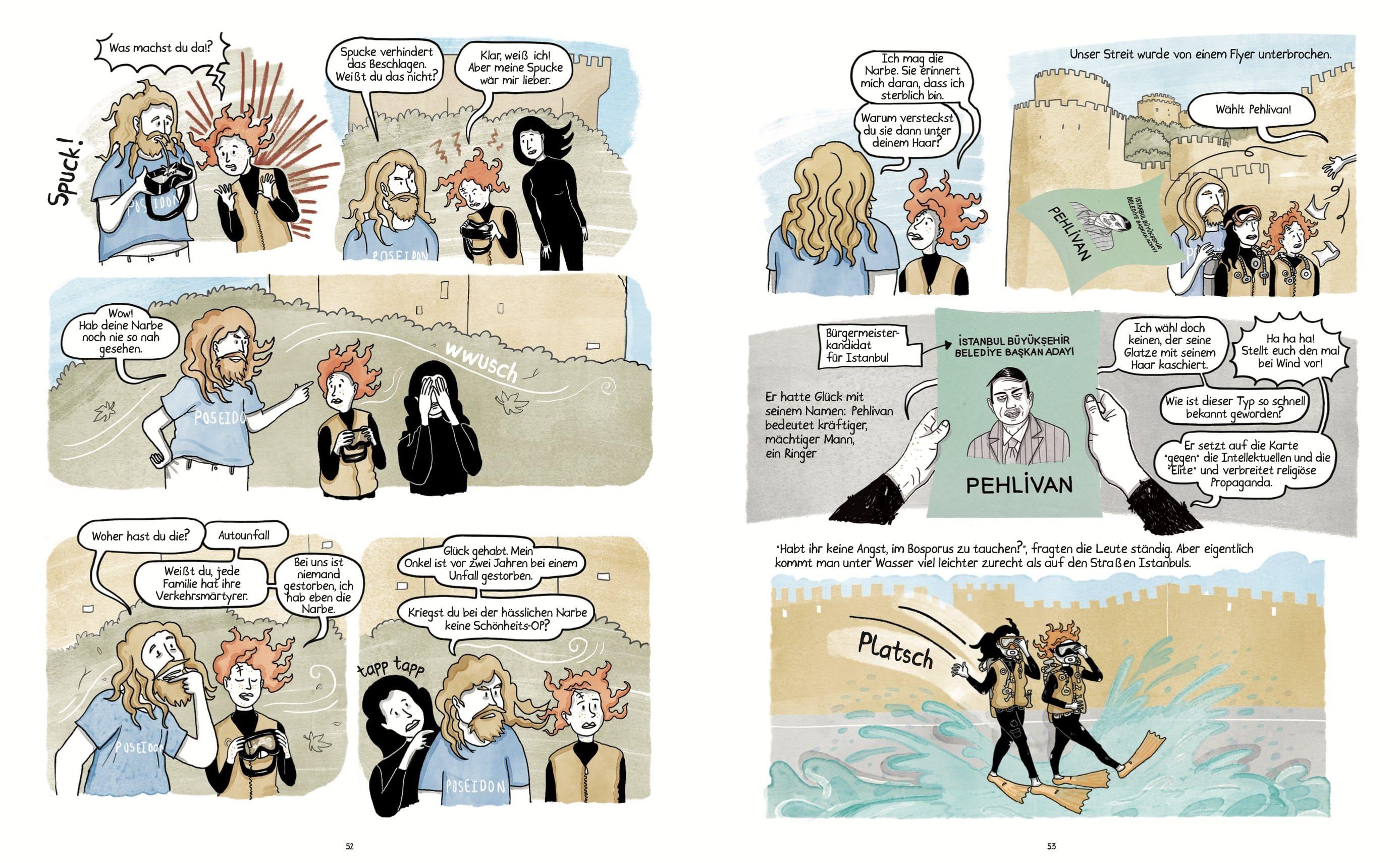 Beispielinhalt (Bild) In den trüben Gewässern Istanbuls