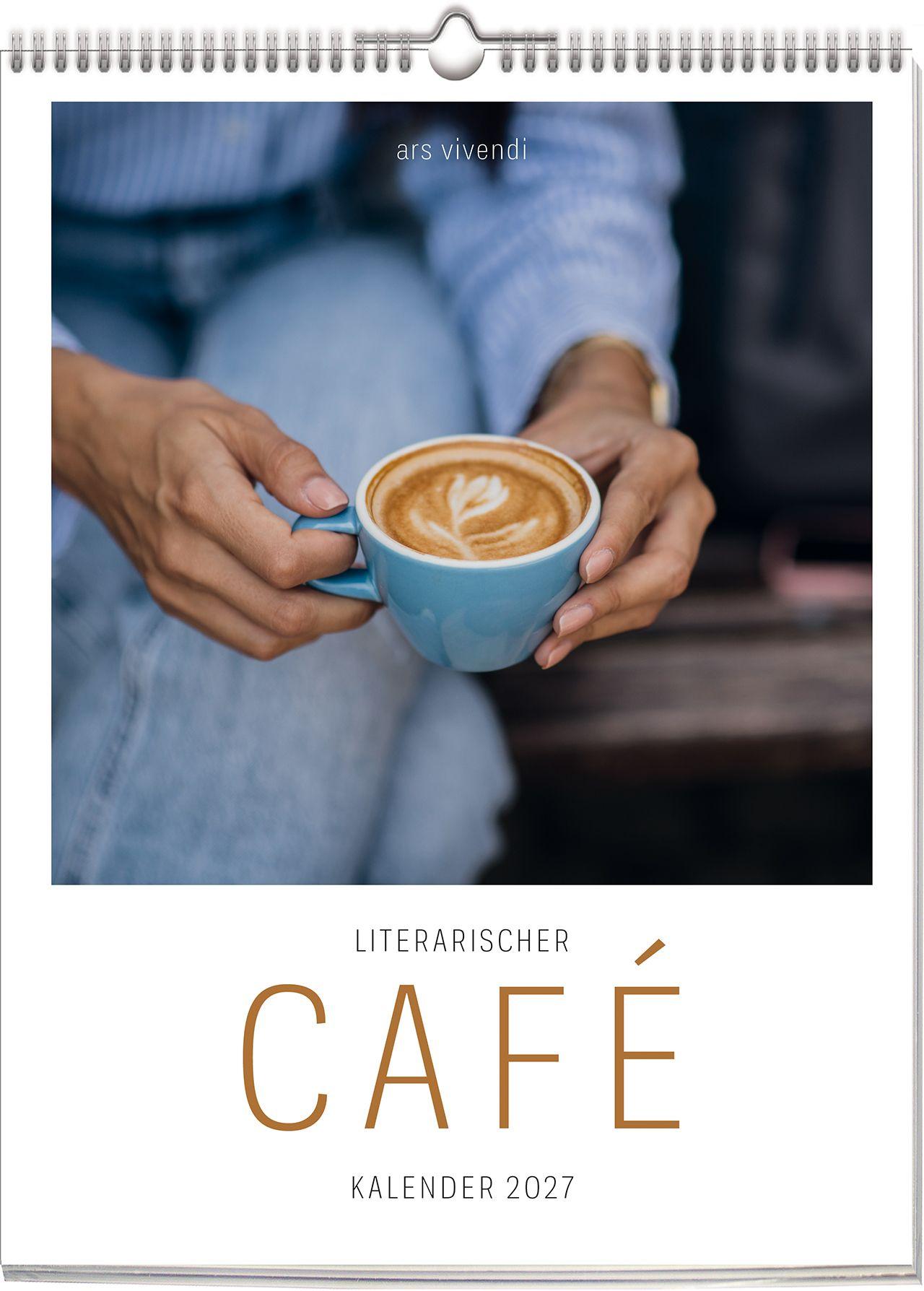Vorderes Coverbild Literarischer Café Kalender 2027