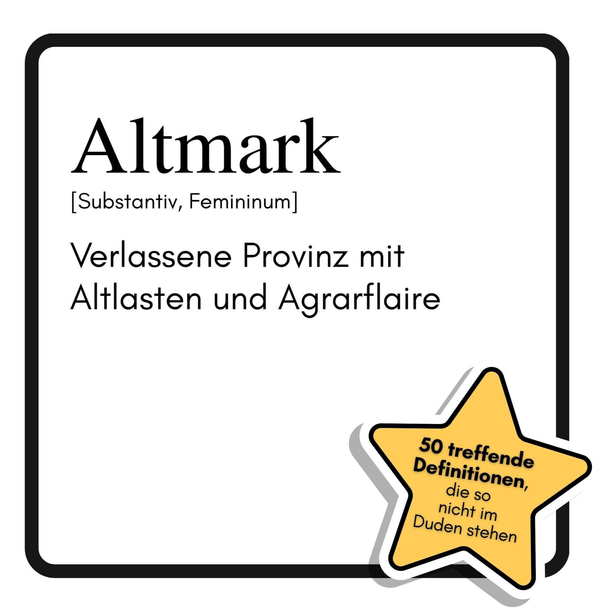 Vorderes Coverbild Altmark