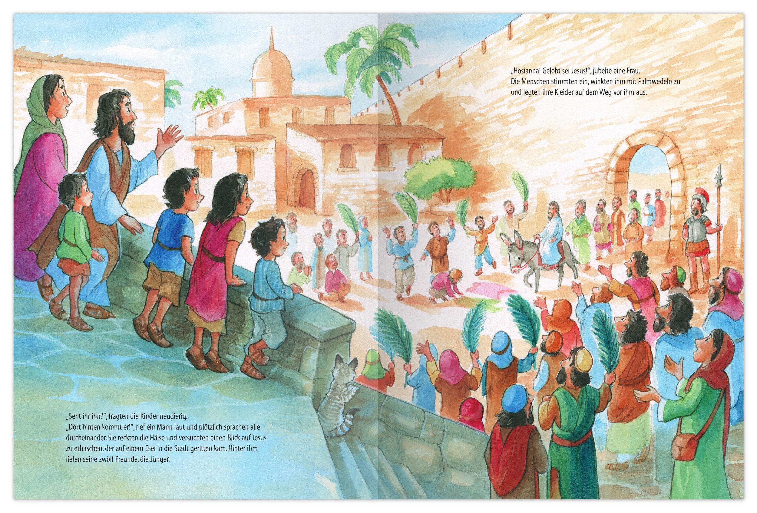 Beispielinhalt (Bild) Die Ostergeschichte