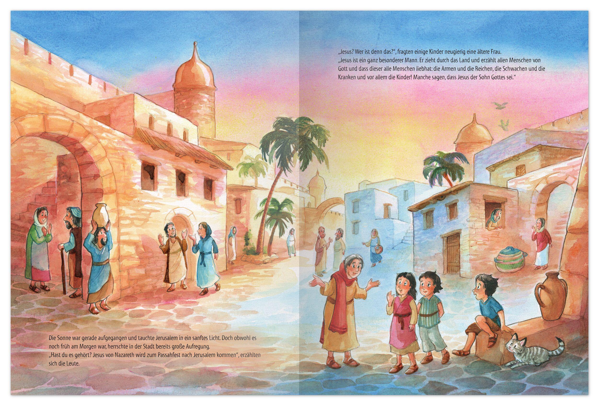 Beispielinhalt (Bild) Die Ostergeschichte